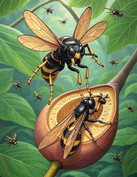 The Intricate World of Fig Wasps: Nature's Tiny Pollinators