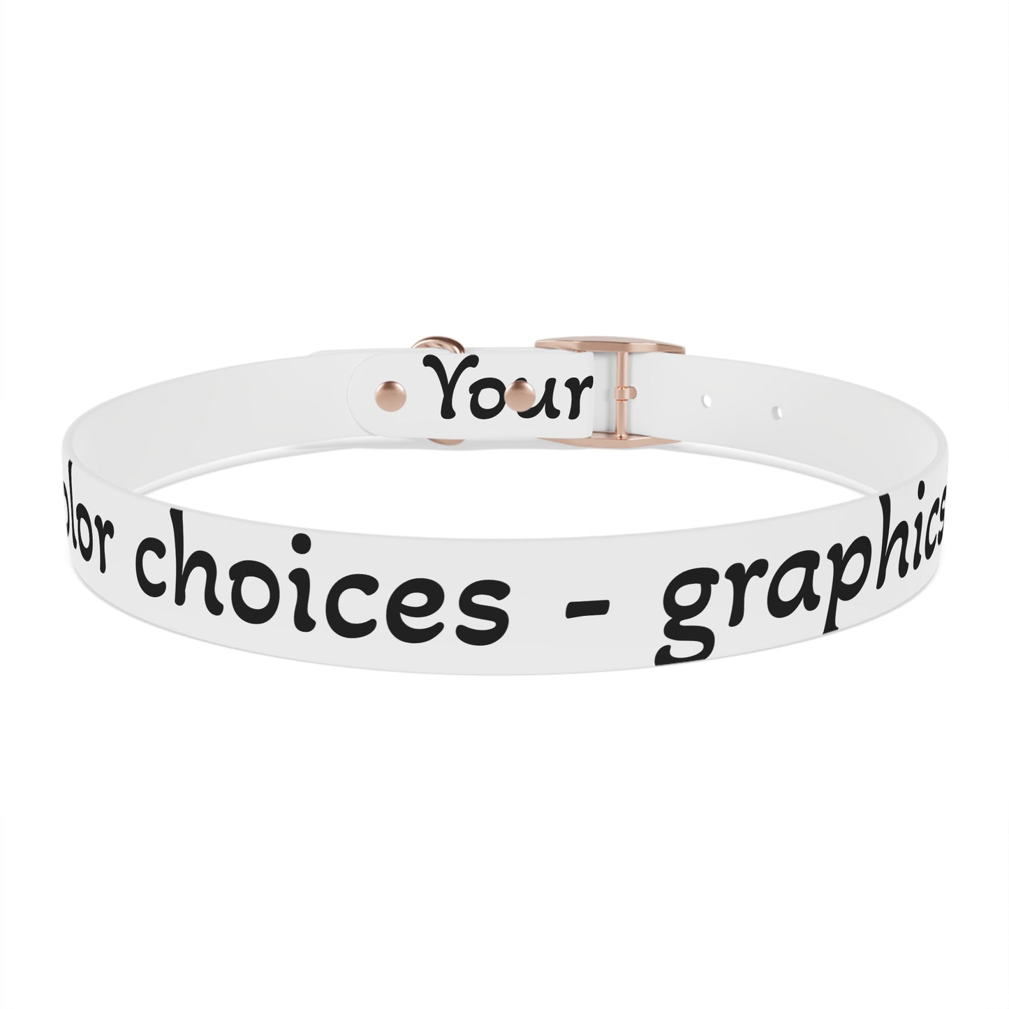 Customizable Dog Collar