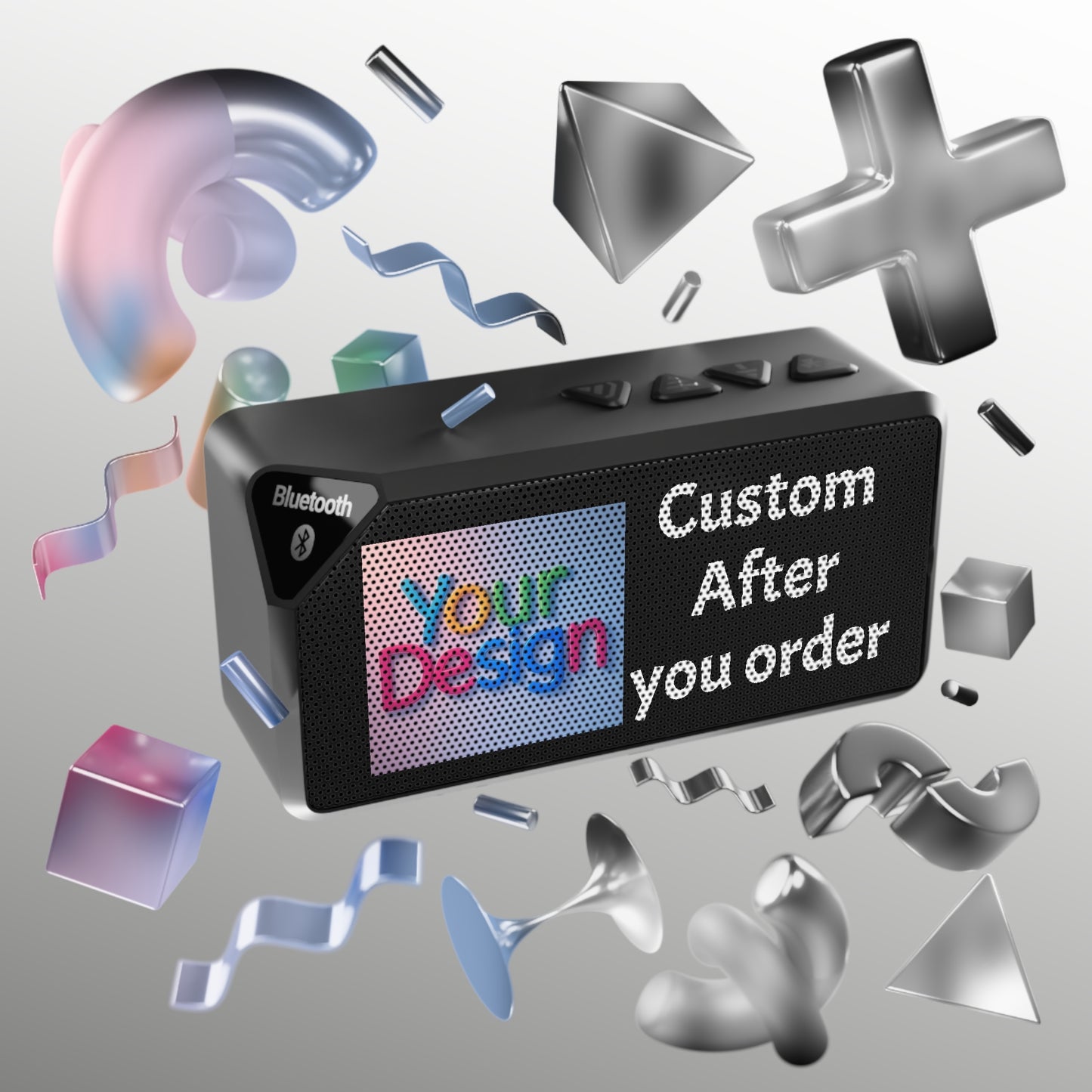 Fun Bluetooth Speaker - Customized for Outdoors, Gyms, Gymnastics Parties, Promotional Giveaways, Bar Crawls