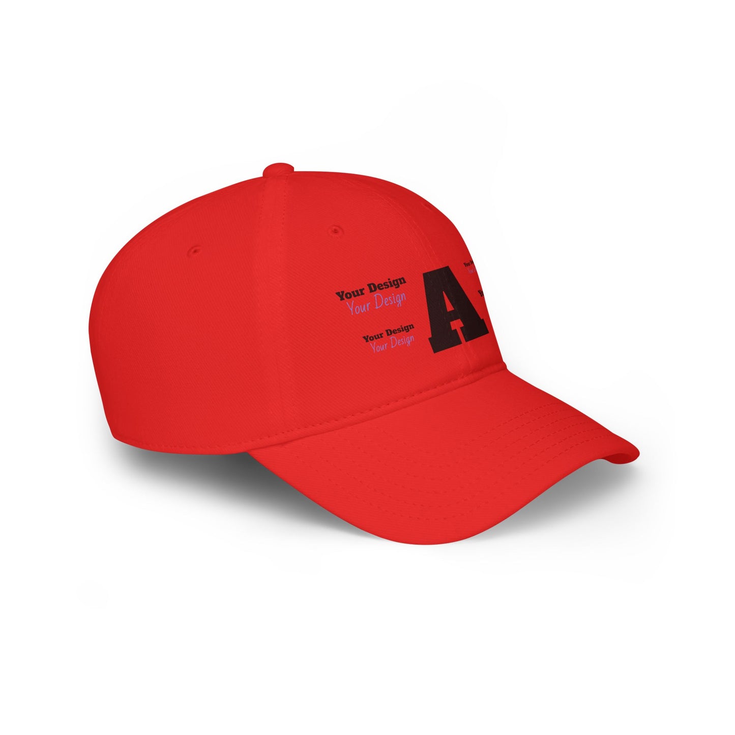 Customizable Low Profile Baseball Cap – Perfect for Local Teams, Sports Fans, Casual Wear, Outdoor Activities, Team Events, Personalized Accessories