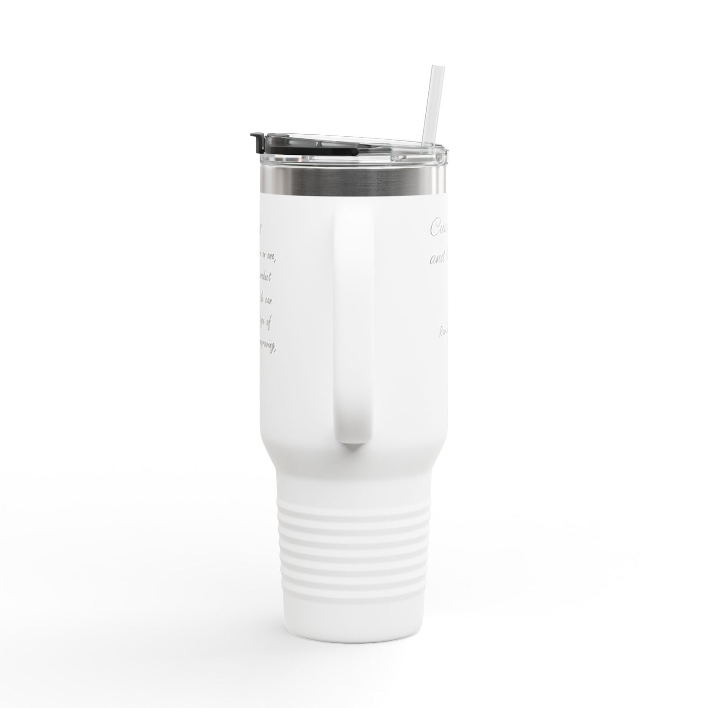 Personalized Insulated Travel Mug, 40oz - Perfect for Coffee Lovers, Great Gift for Birthdays, Holidays, Road Trips, and More