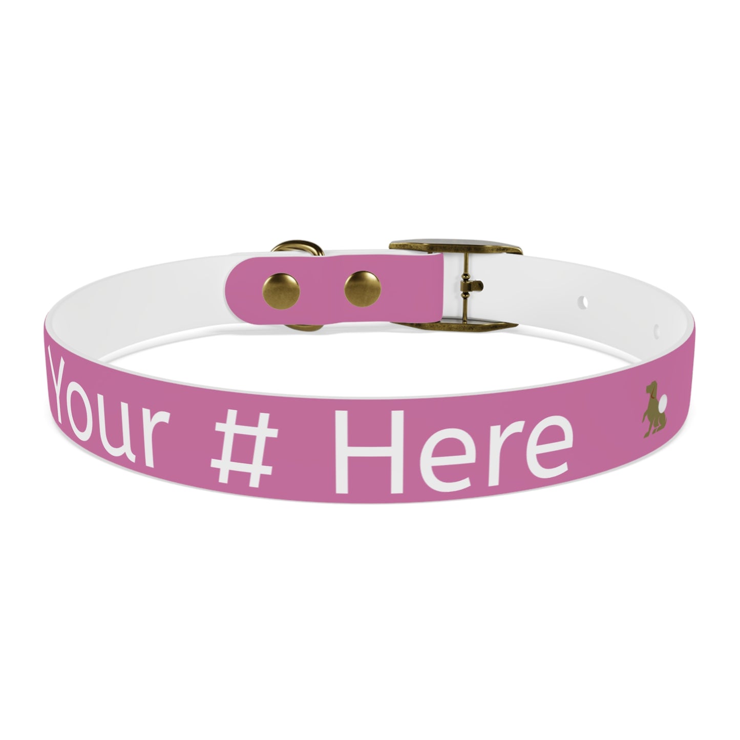 Chic Dog Collar for Stylish Pets, Customizable Pet Accessory, Gift for Dog Lovers, Durable Pink Collar, Fun Pet Fashion