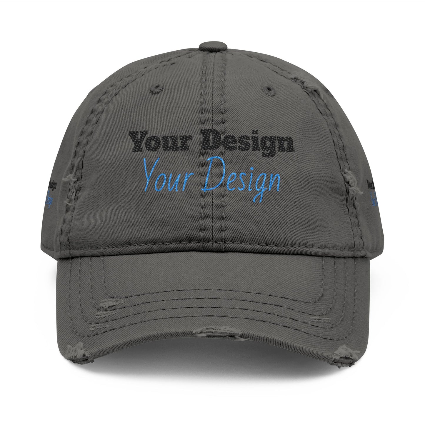 OTTO(R) Cap 104-1018 Distressed Dad Hat, Custom Embroidered Cap, Casual Style Hat, Gift for Dad, Father's Day Gift, Outdoor Adventure Hat, Trendy Sports Hat