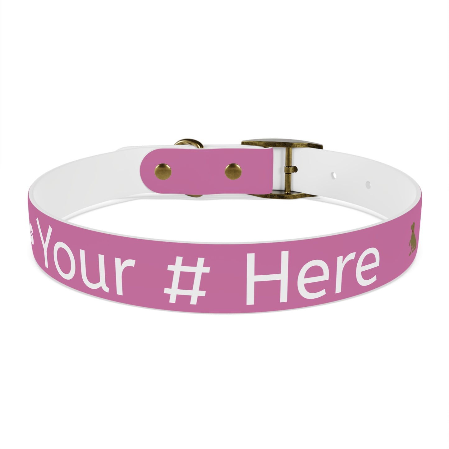Chic Dog Collar for Stylish Pets, Customizable Pet Accessory, Gift for Dog Lovers, Durable Pink Collar, Fun Pet Fashion
