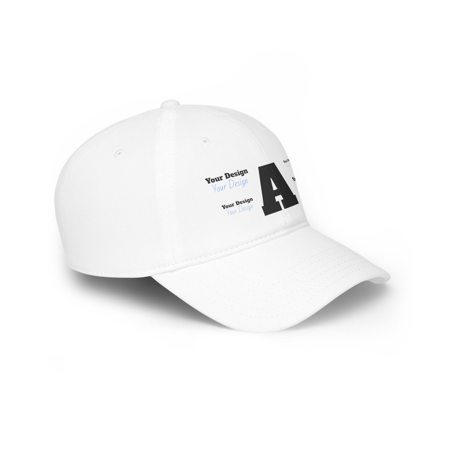 Customizable Low Profile Baseball Cap – Perfect for Local Teams, Sports Fans, Casual Wear, Outdoor Activities, Team Events, Personalized Accessories