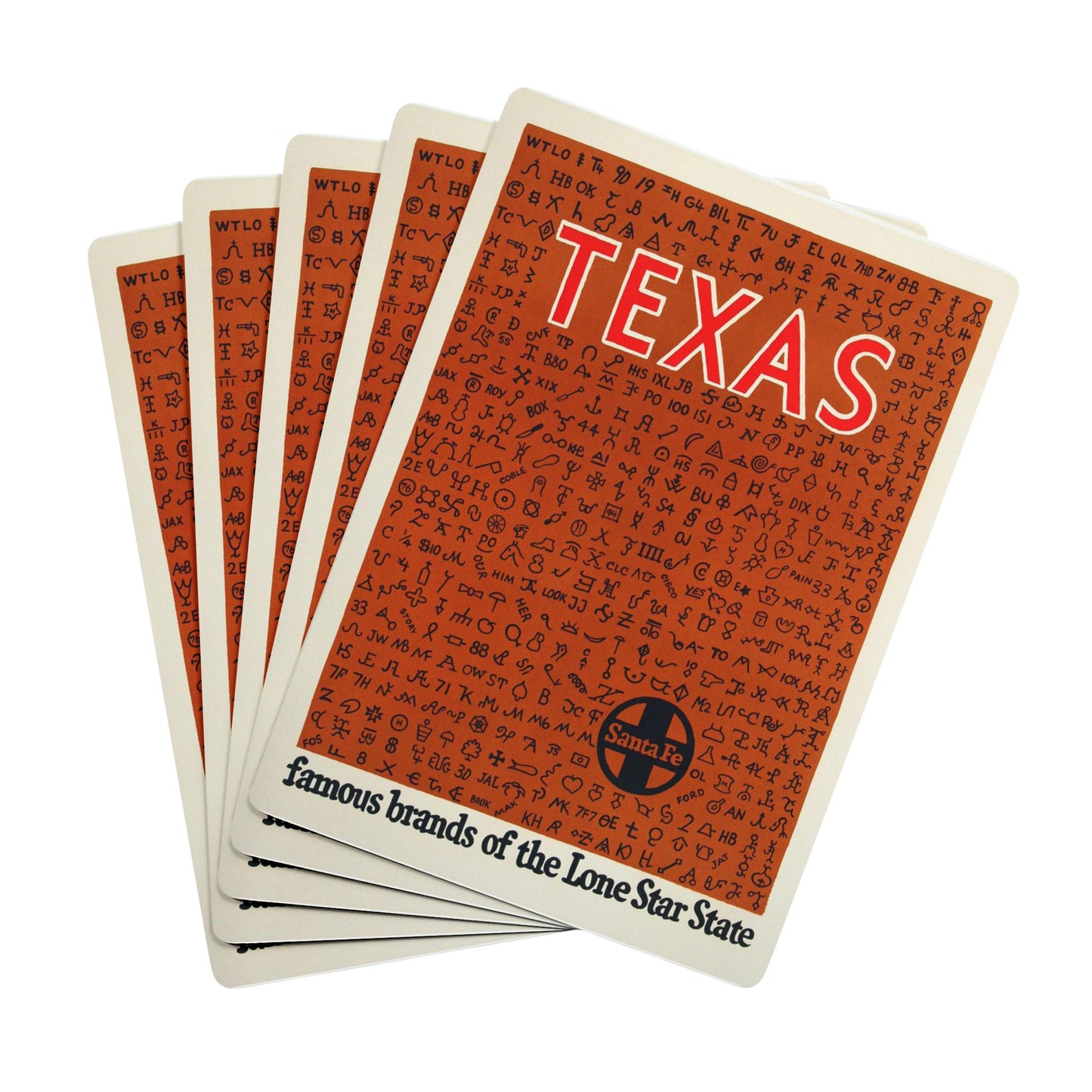 Texas Themed Playing Cards, Classic Card Game, Poker Night Essentials, Unique Gift for Gamers, Collectible Card Deck