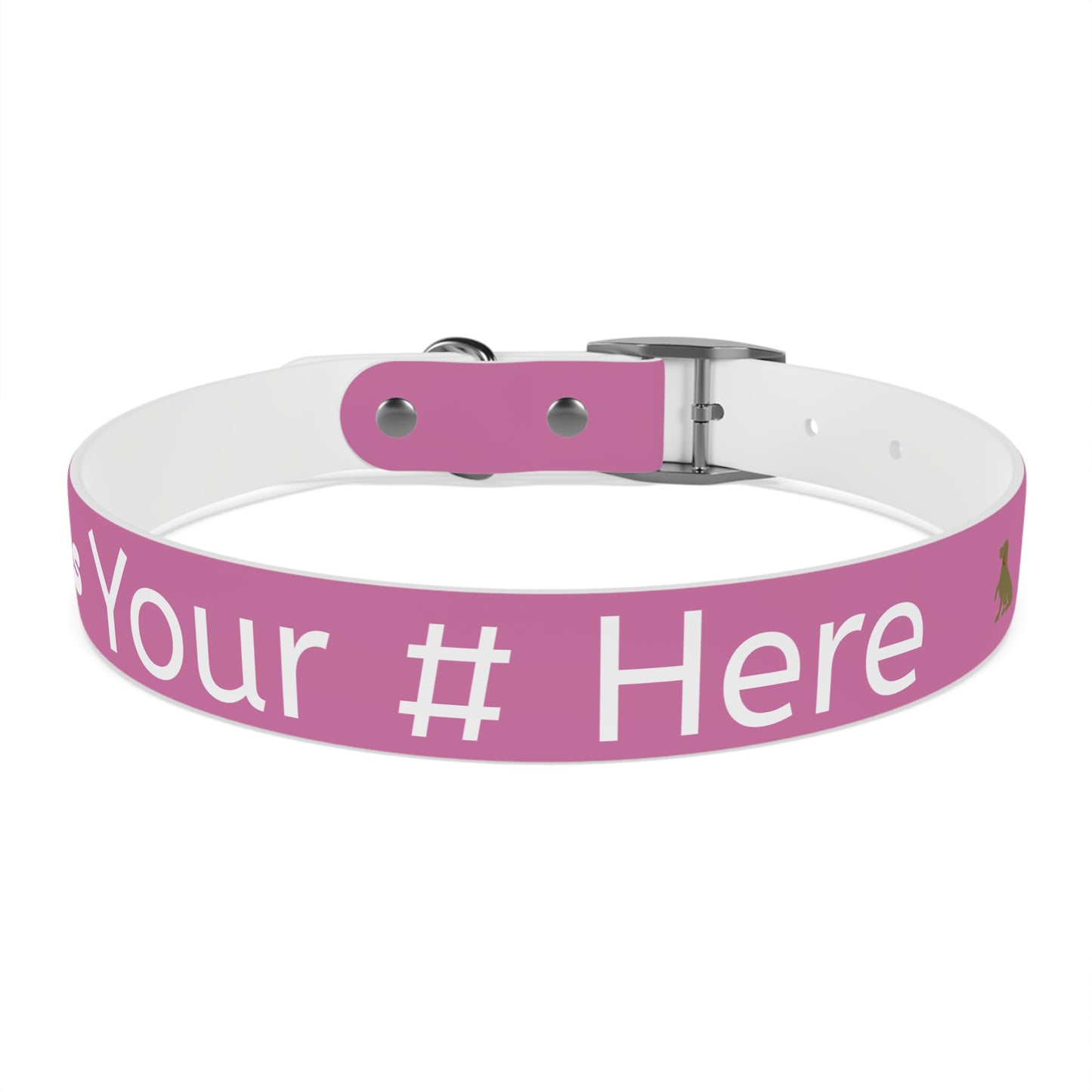 Chic Dog Collar for Stylish Pets, Customizable Pet Accessory, Gift for Dog Lovers, Durable Pink Collar, Fun Pet Fashion