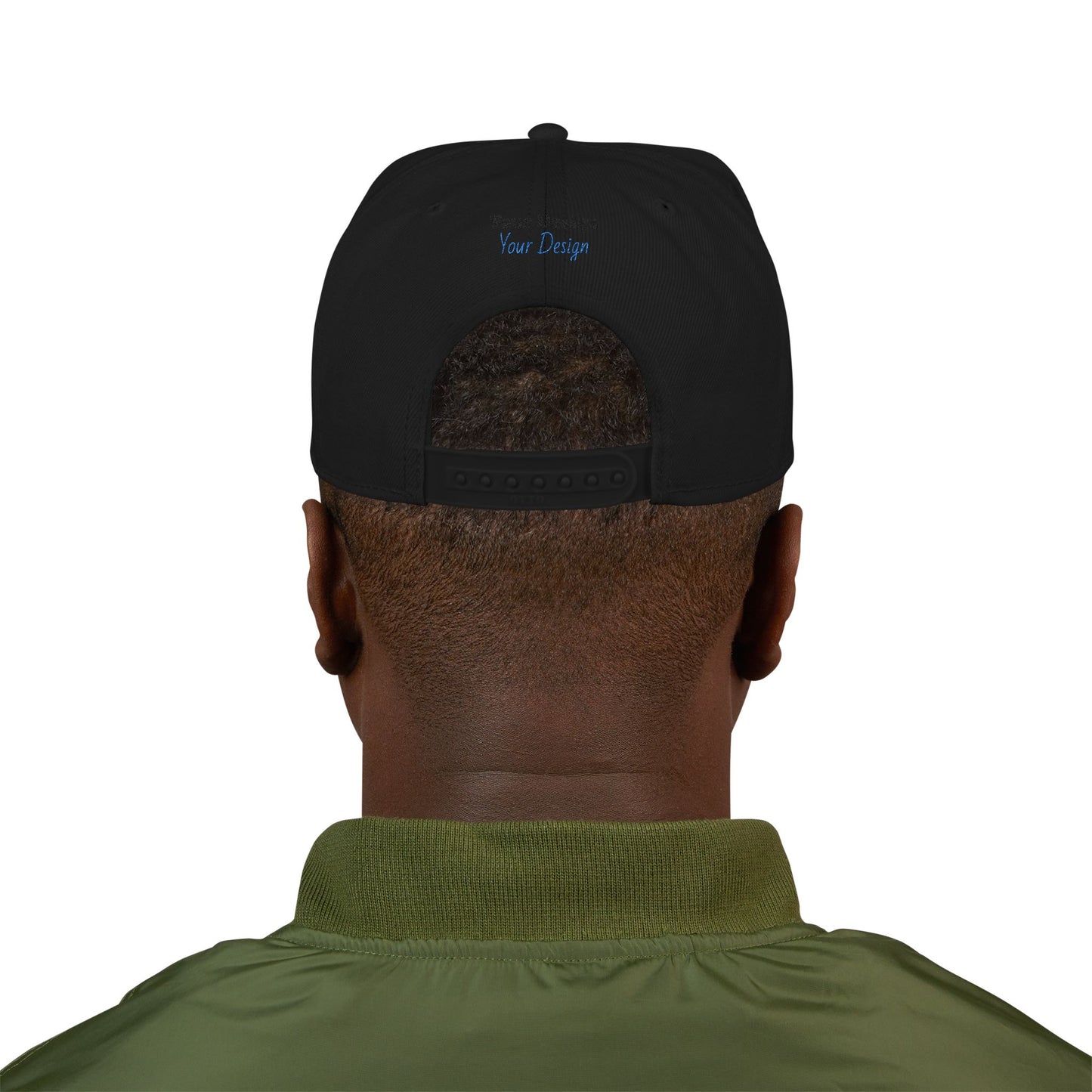 Custom Embroidered Snapback Cap, Trendy Hat, Personalized Gift, Streetwear Accessory, Unique Headwear, Gift for Him/Her OTTO Cap 125-978