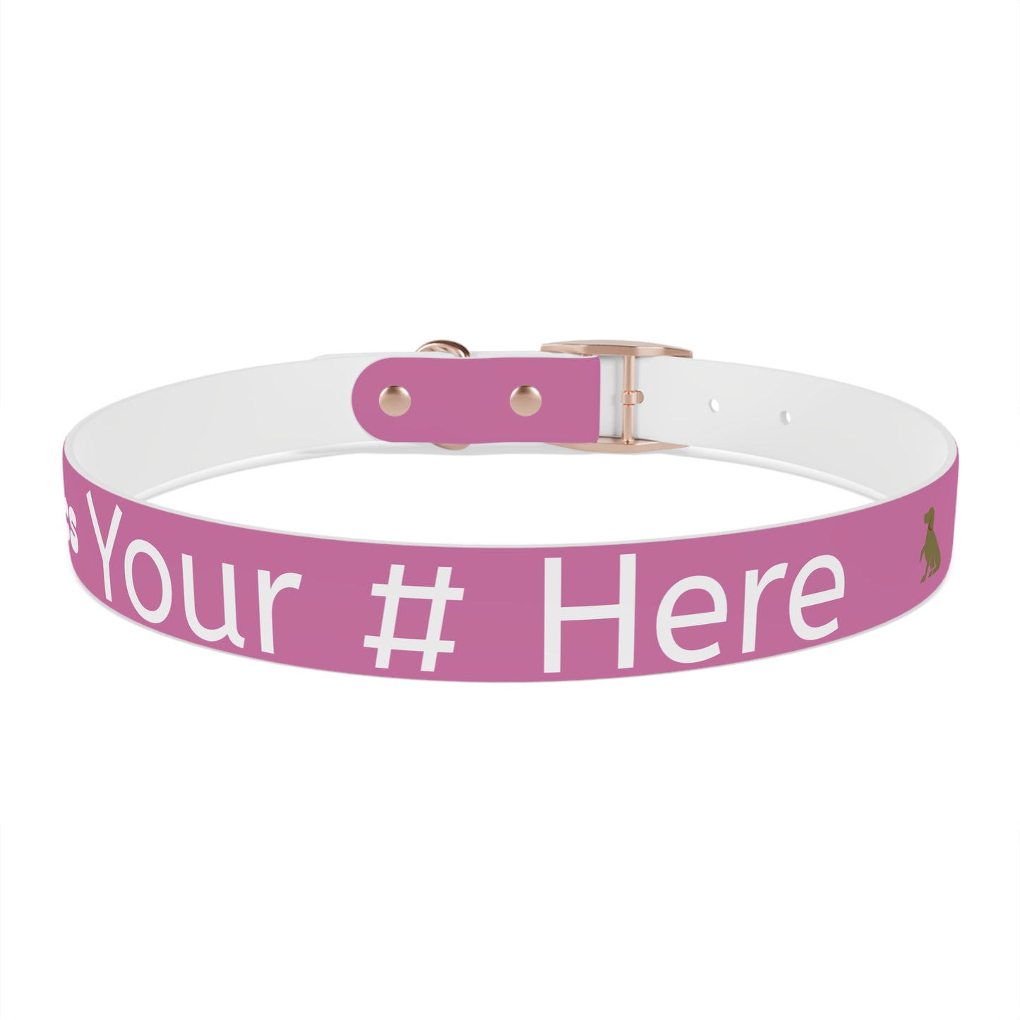 Chic Dog Collar for Stylish Pets, Customizable Pet Accessory, Gift for Dog Lovers, Durable Pink Collar, Fun Pet Fashion
