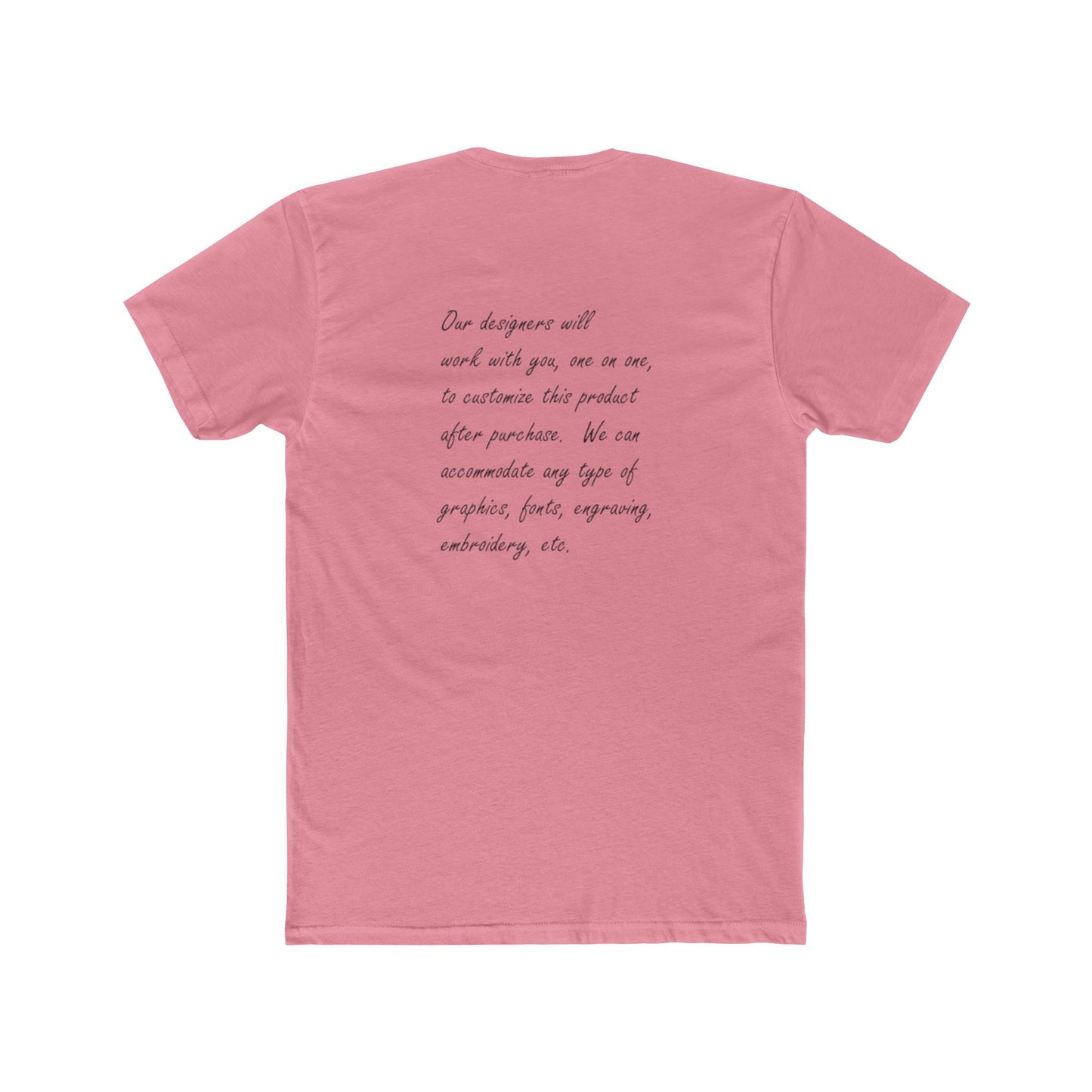 Customizable Unisex Crew Tee - Perfect Gift for Parties, Fun Events, Group Gatherings