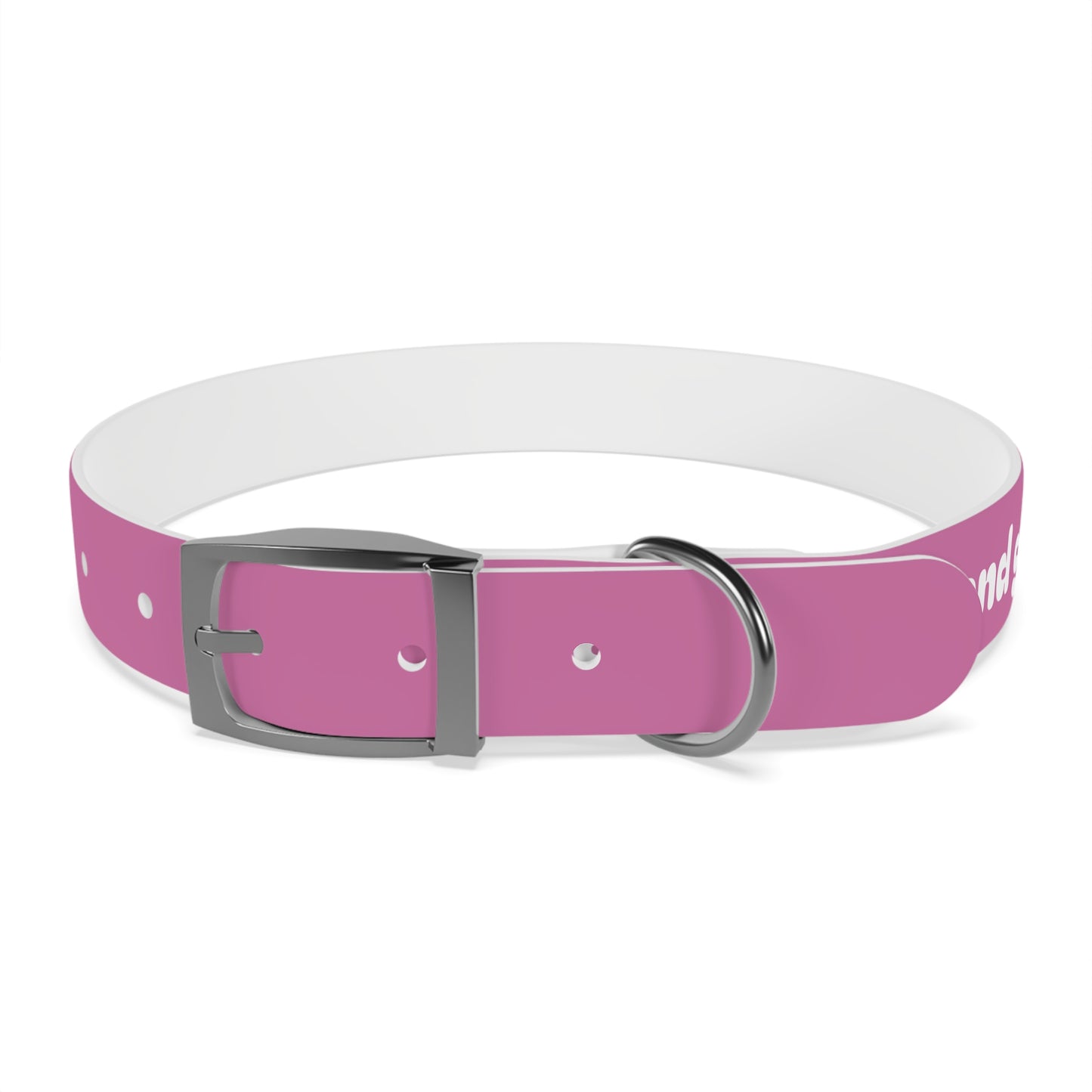 Chic Dog Collar for Stylish Pets, Customizable Pet Accessory, Gift for Dog Lovers, Durable Pink Collar, Fun Pet Fashion