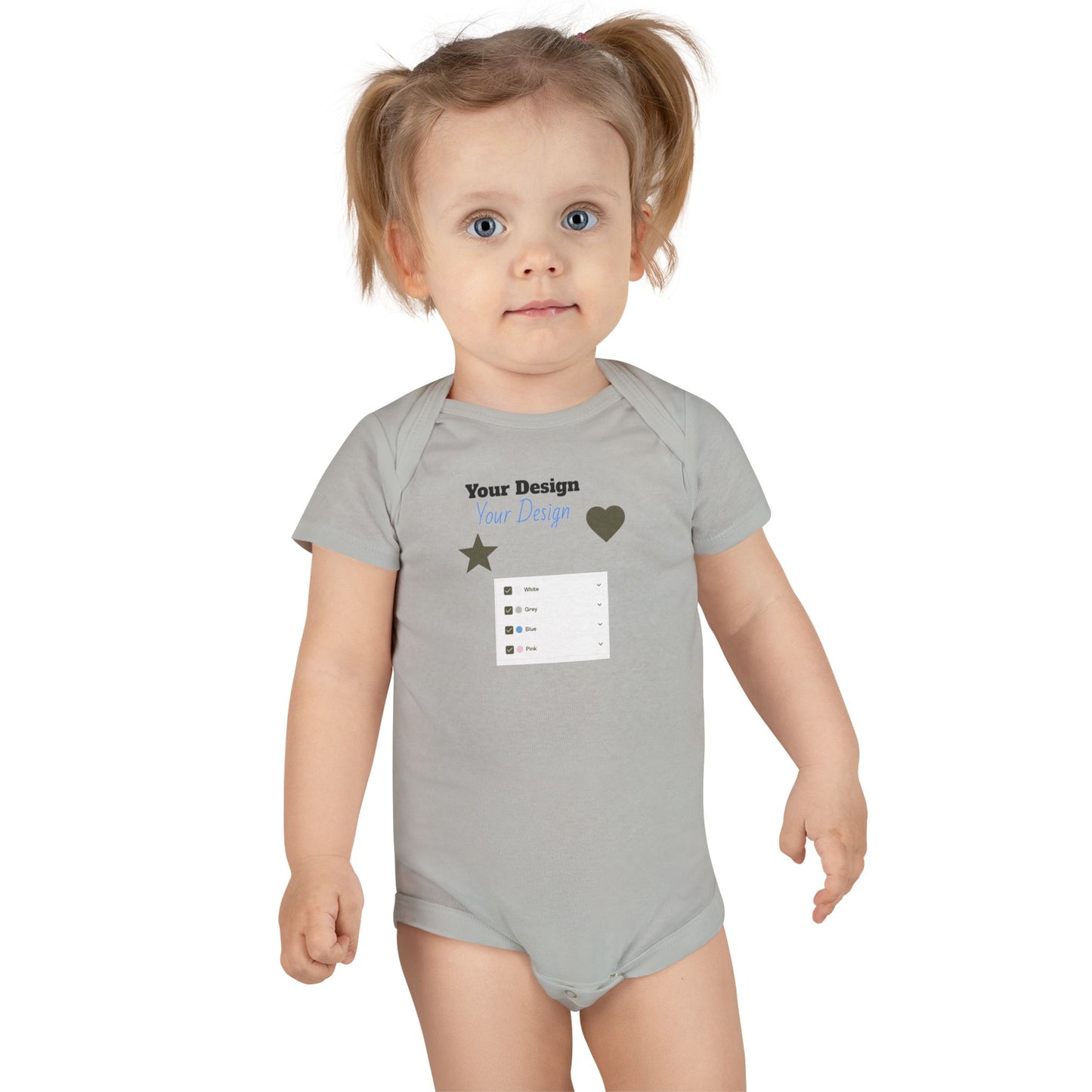 Customizable Baby Onesie, Baby Shower Gift, Newborn Outfit, Cute Baby Clothes, Family Reunion Apparel, 100% Cotton Bodysuit