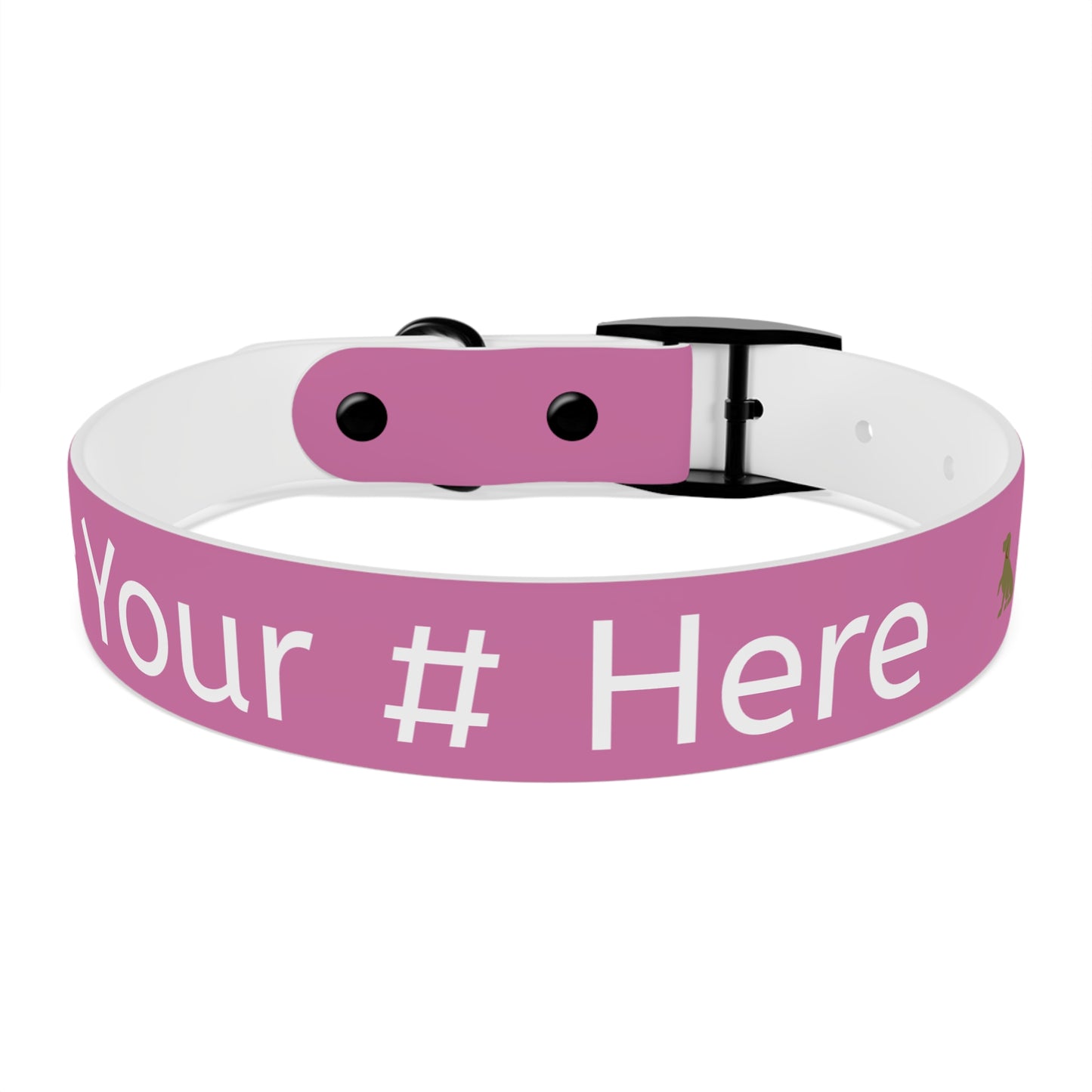 Chic Dog Collar for Stylish Pets, Customizable Pet Accessory, Gift for Dog Lovers, Durable Pink Collar, Fun Pet Fashion