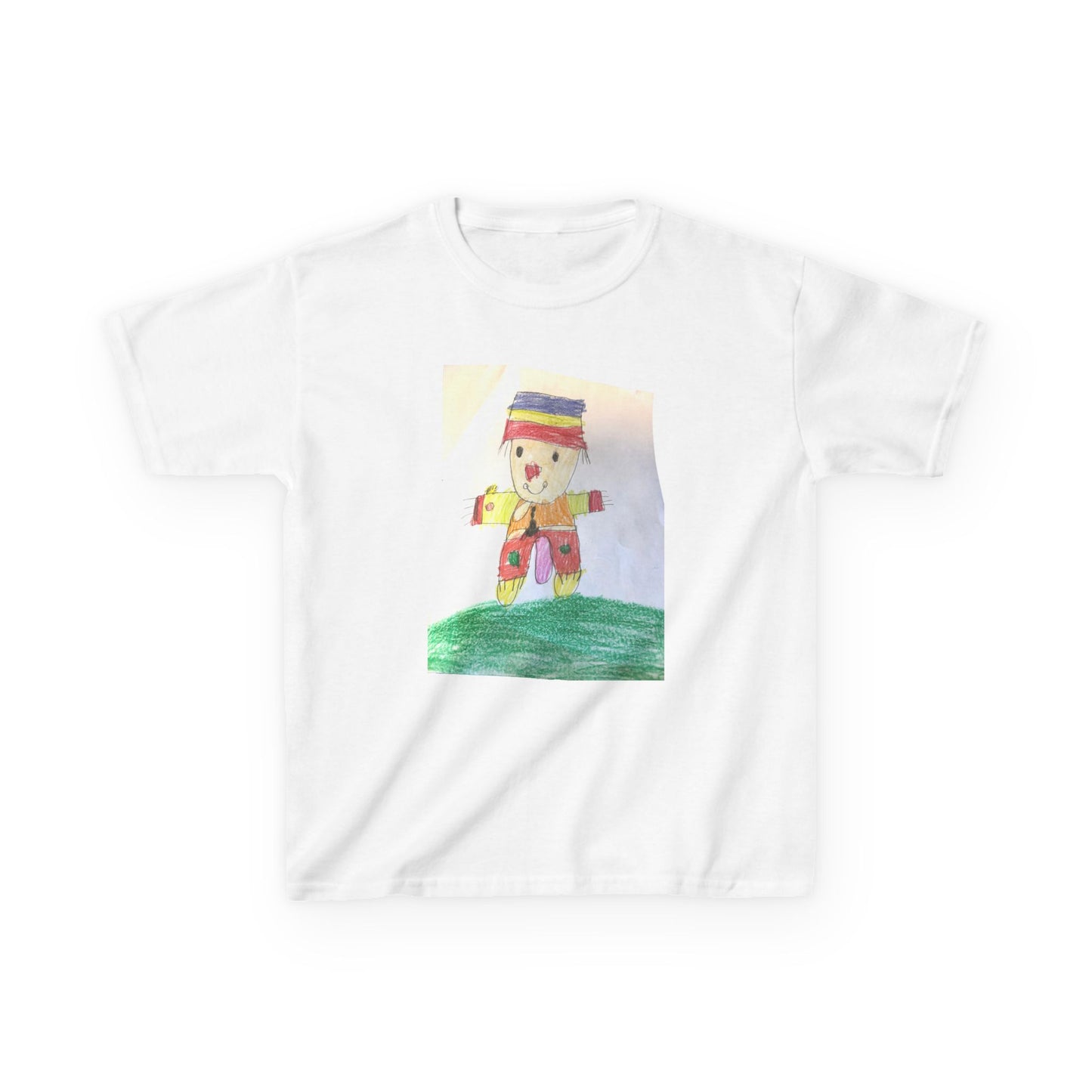 Kids' Art Printed Tee - Fun, Colorful Children's Shirt for Playdates, Birthdays, Crafts, Gift Ideas, Young Artists