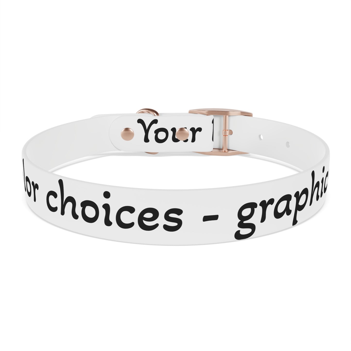 Customizable Dog Collar