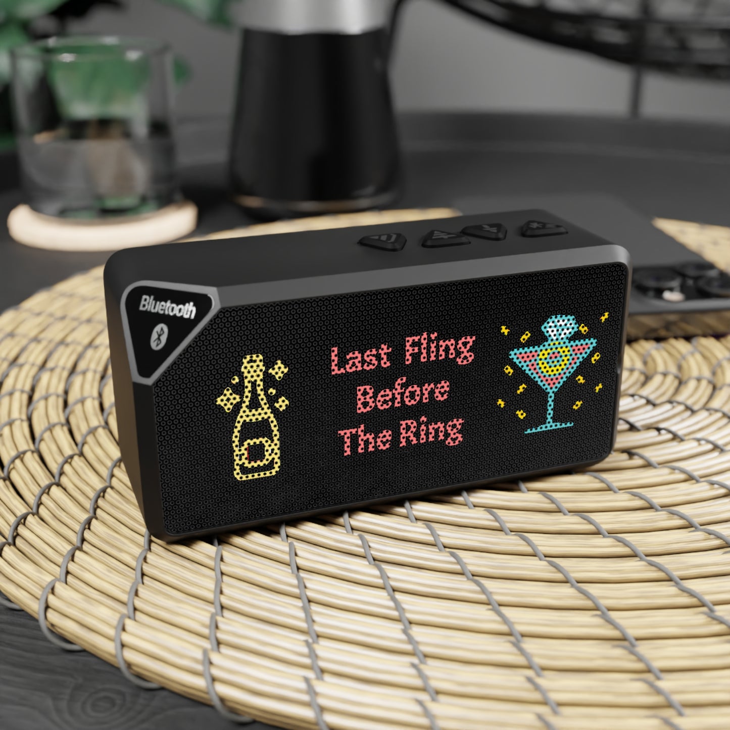 Fun Bluetooth Speaker - Last Fling Before the Ring