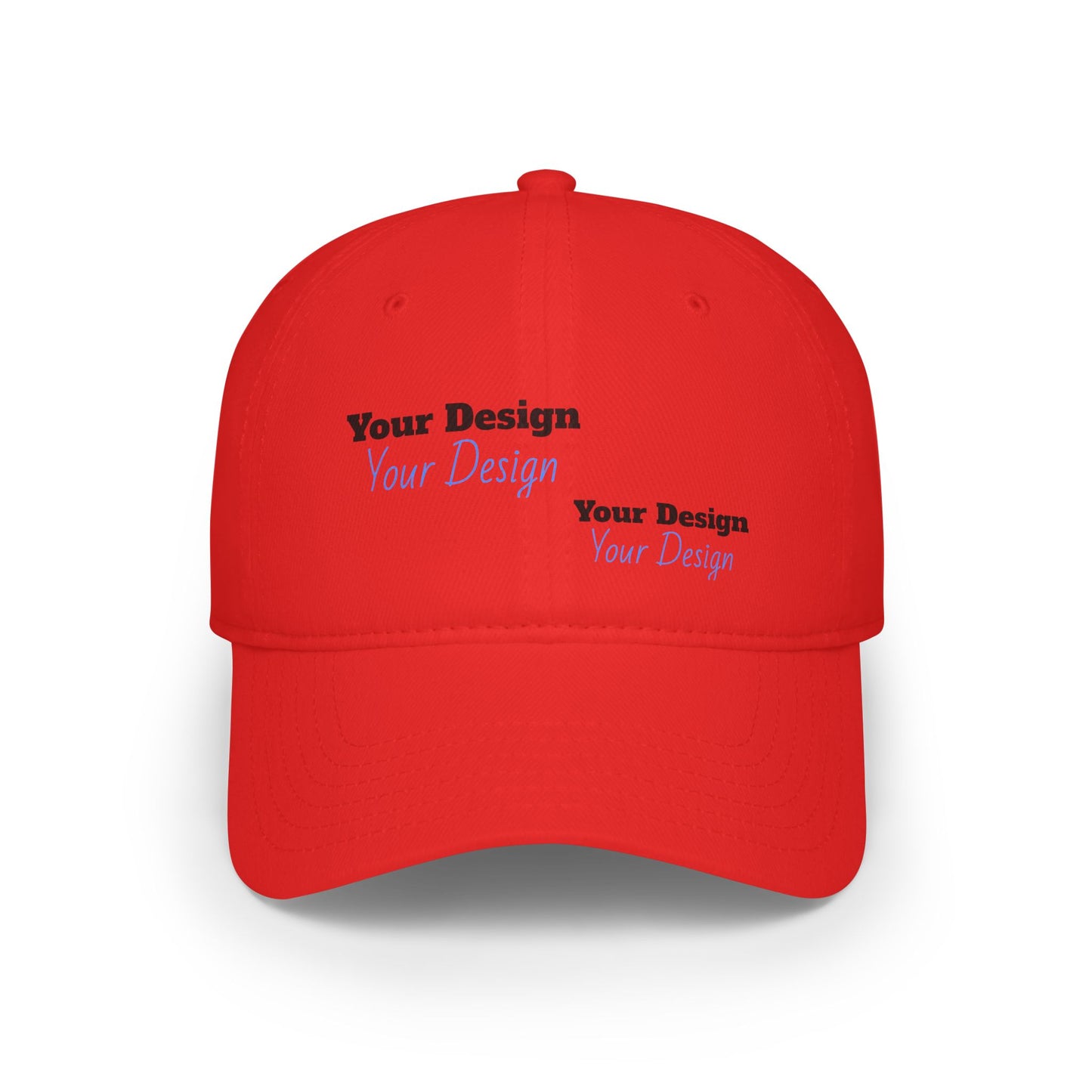 Custom Low Profile Baseball Cap - Personalized Hat for Casual Outings, Gifts, Sports teams, Summer Events, Outdoor Activities OTTO Cap 18-253