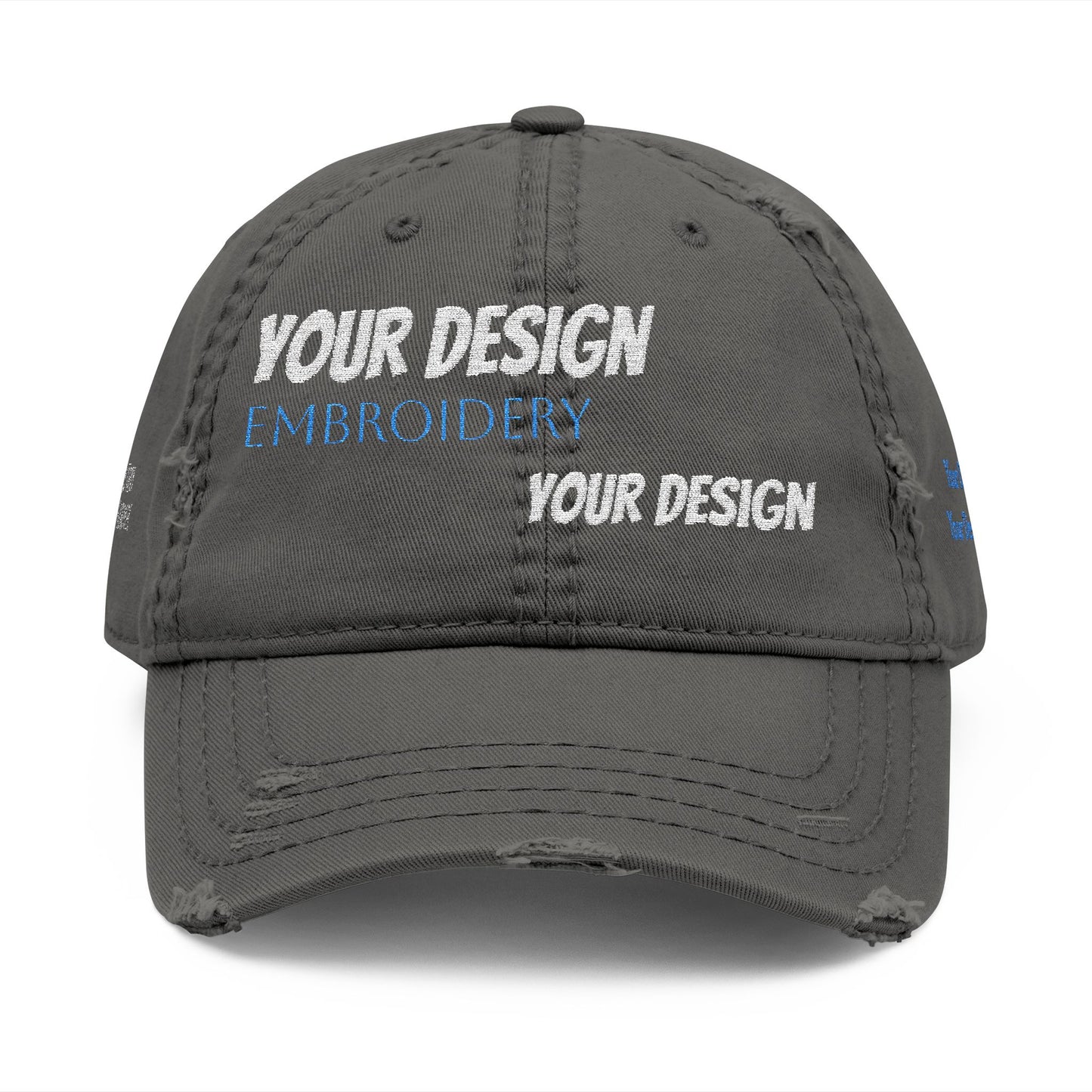 OTTO (r) Distressed Dad Hat - Custom Embroidered Cap, Personalization