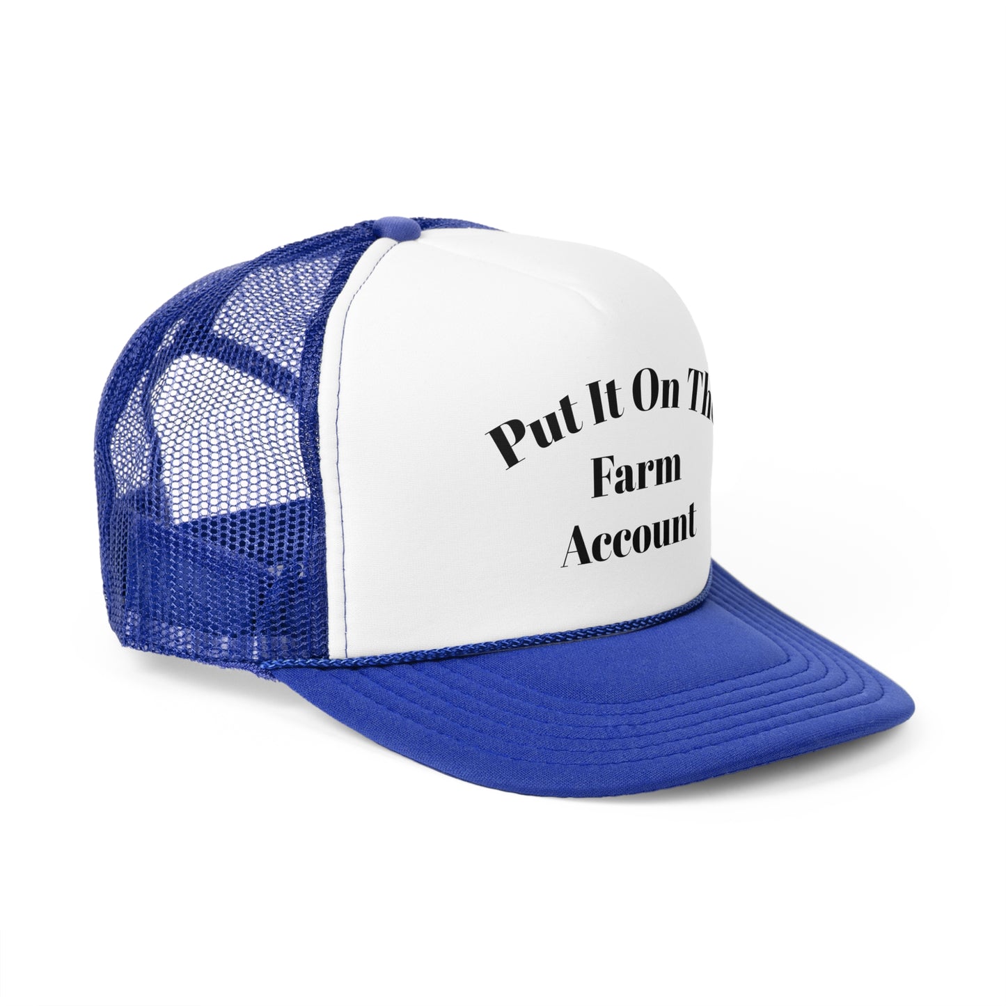 Farm Account Trucker Cap - Fun Farm Hat, Gifts for Farmers, Outdoor Adventures, Country Life, Farm-Themed Apparel