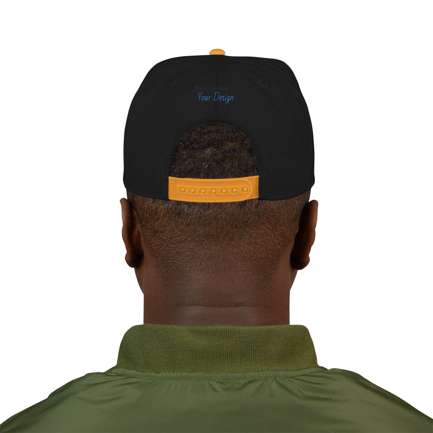 Custom Embroidered Snapback Cap, Trendy Hat, Personalized Gift, Streetwear Accessory, Unique Headwear, Gift for Him/Her OTTO Cap 125-978