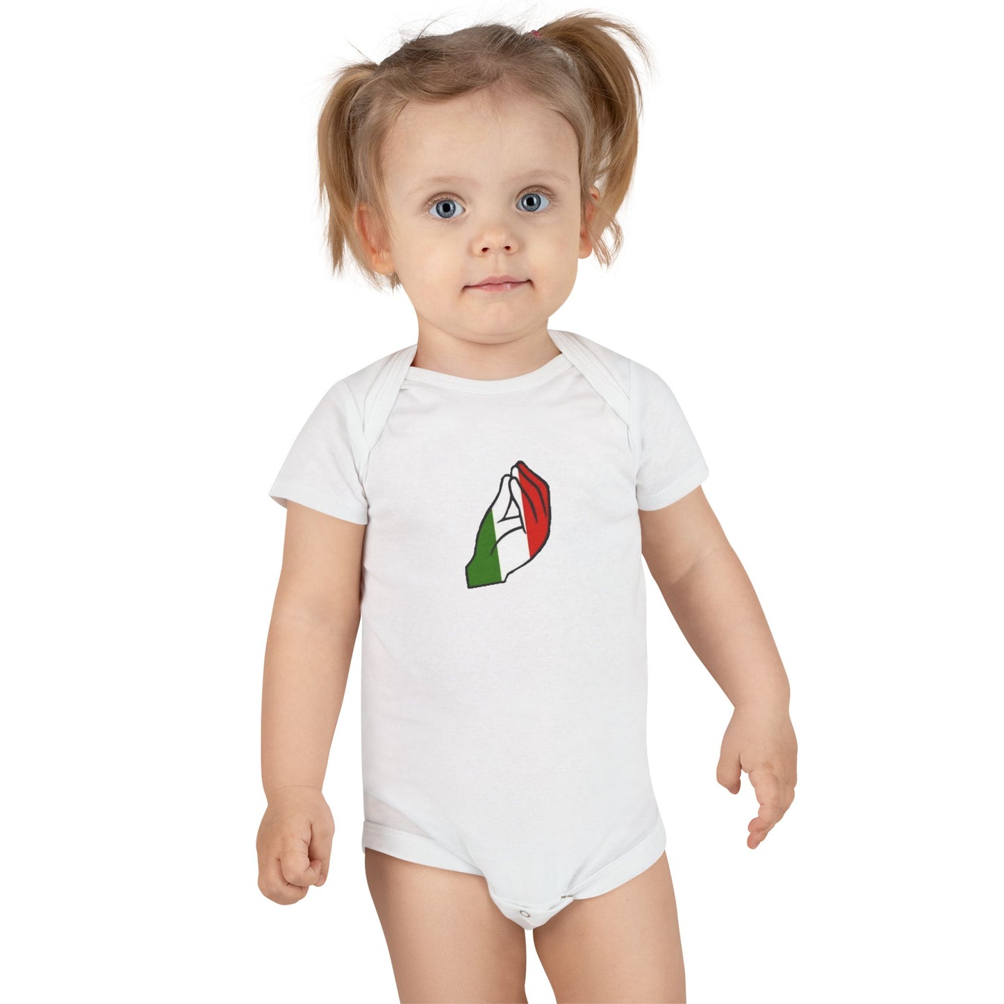 Italian Heritage Baby Onesie, Baby Shower Gift, Newborn Outfit, Cute Baby Clothes, Family Reunion Apparel, 100% Cotton Bodysuit
