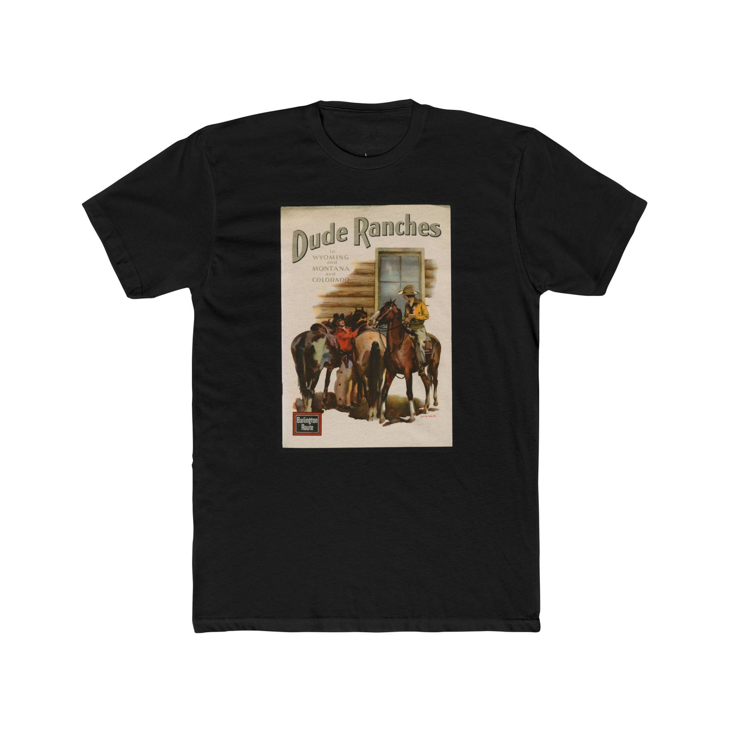 Dude Ranch Vintage Unisex Cotton Crew Tee, Texas Shirt, Gift for Texans, Graphic Tee, Casual Wear, Travel Souvenir, Retro Apparel