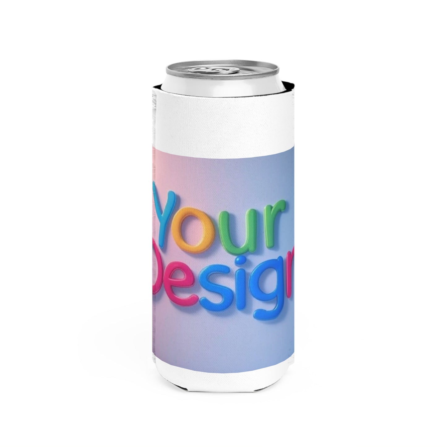 Personalized Slim Can Cooler, Custom Drink Holder, Summer BBQ Gift, Unique Party Favor, Birthday Gift, Fun Drinkware