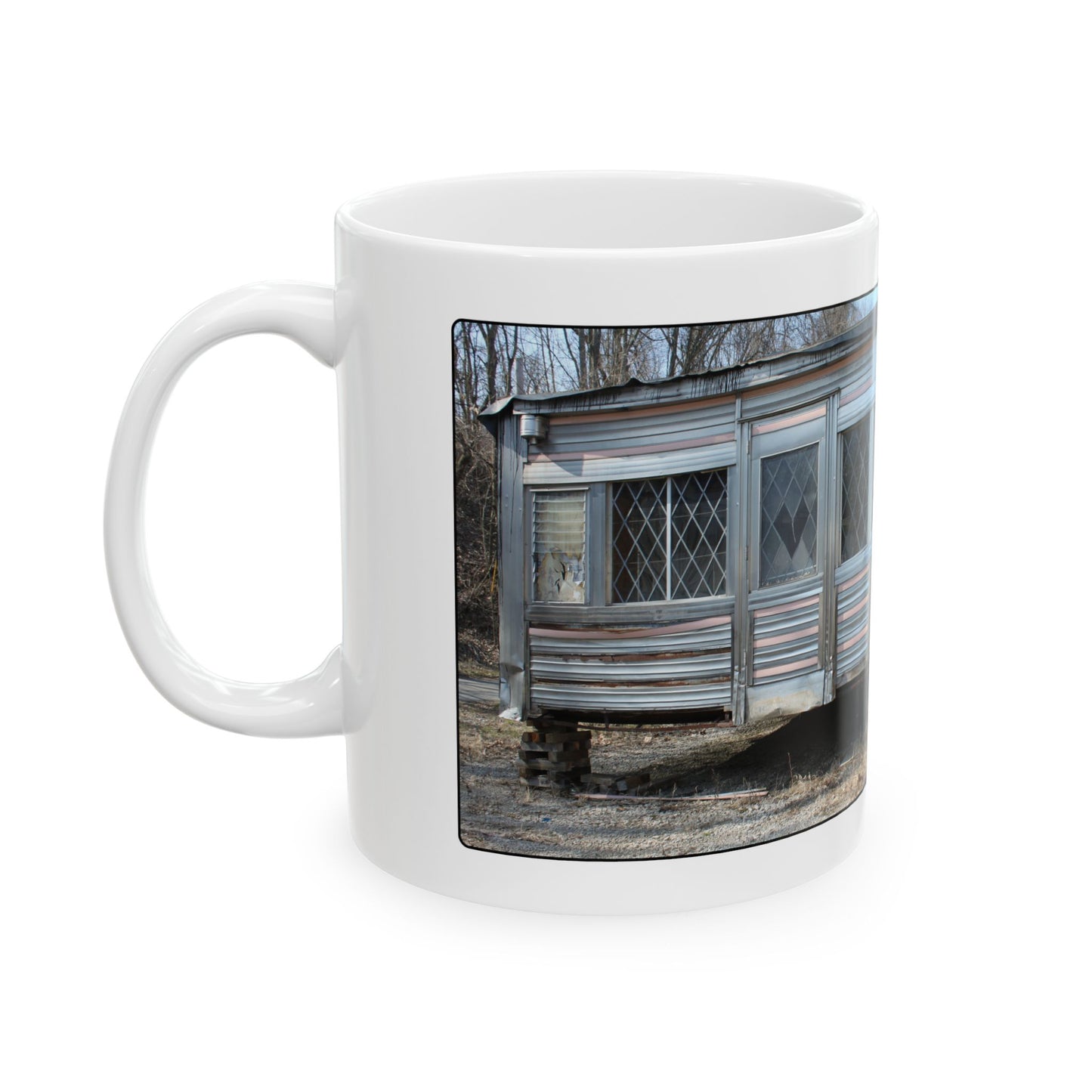 Abandoned Diner South Heights, PA - coffee mug
