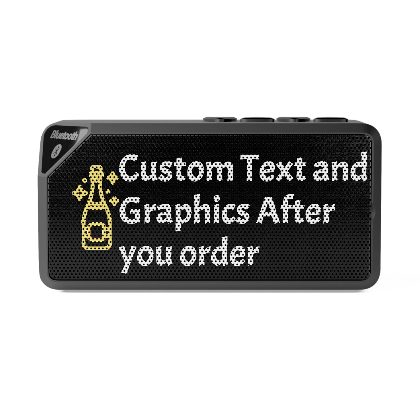 Fun Bluetooth Speaker - Customized for Parties, Events, Groups