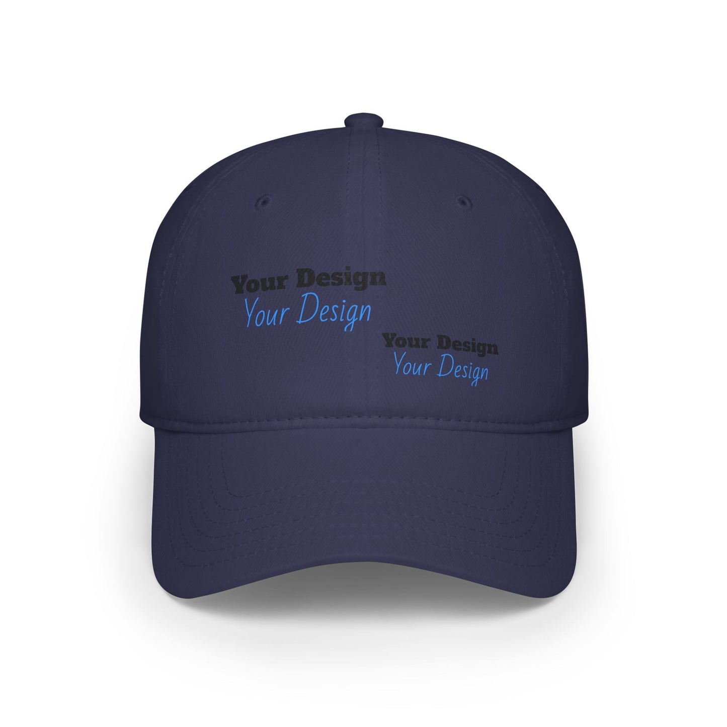 Custom Low Profile Baseball Cap - Personalized Hat for Casual Outings, Gifts, Sports teams, Summer Events, Outdoor Activities OTTO Cap 18-253