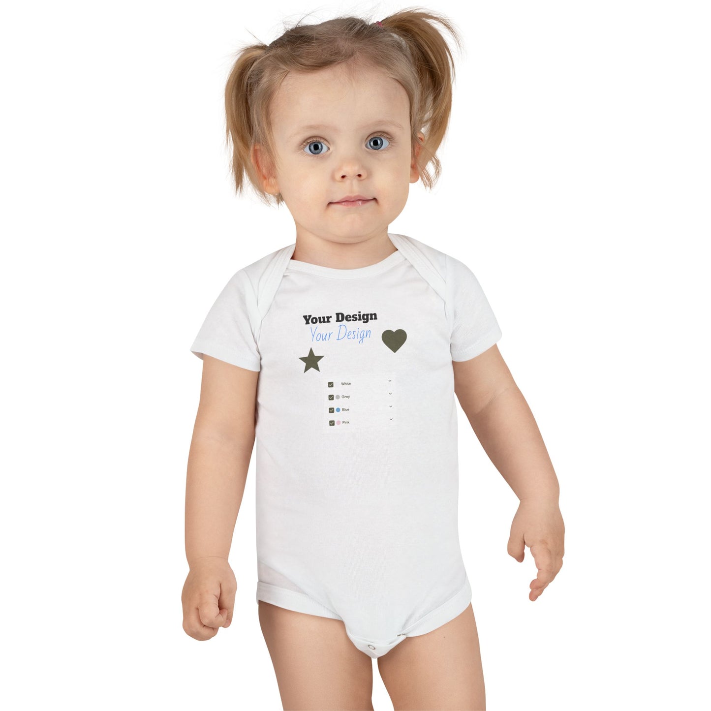 Customizable Baby Onesie, Baby Shower Gift, Newborn Outfit, Cute Baby Clothes, Family Reunion Apparel, 100% Cotton Bodysuit