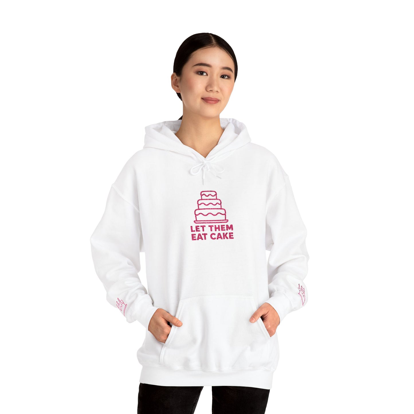 Embroidered Hooded Sweatshirt #letthem (Unisex Heavy Blend™) - Limited Karyn Huffman Edition(tm)