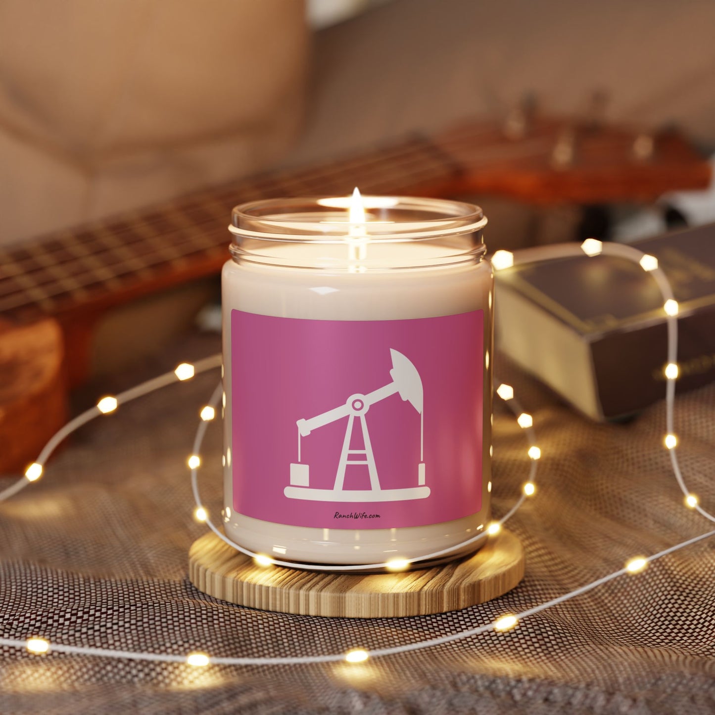 Ranch Wife Scented Soy Candle, 9oz - Home Décor, Gift for Her, Aromatherapy, Spa Vibe, Cozy Nights