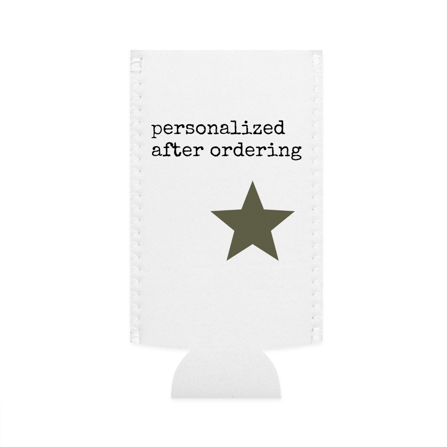 Personalized Slim Can Cooler, Custom Drink Holder, Summer BBQ Gift, Unique Party Favor, Birthday Gift, Fun Drinkware