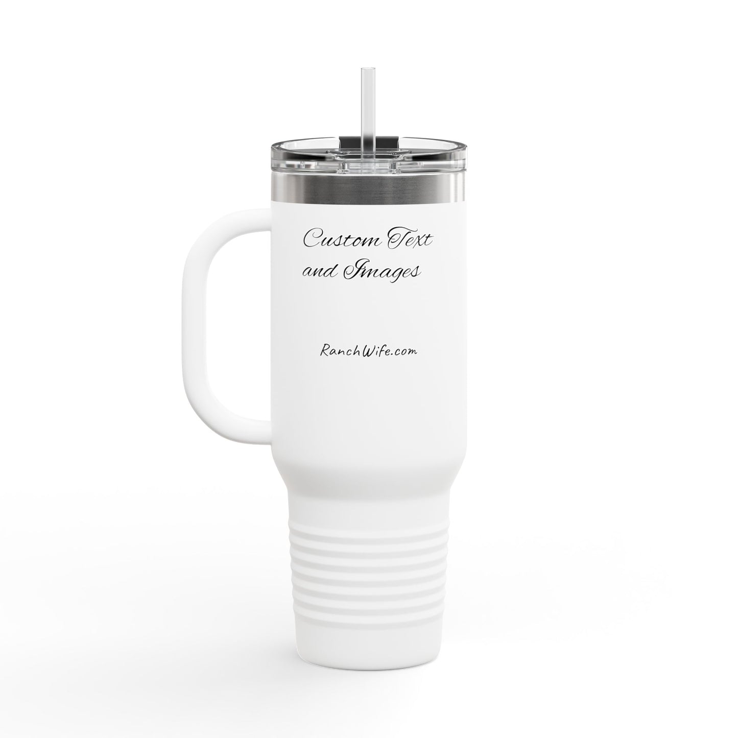 Personalized Insulated Travel Mug, 40oz - Perfect for Coffee Lovers, Great Gift for Birthdays, Holidays, Road Trips, and More