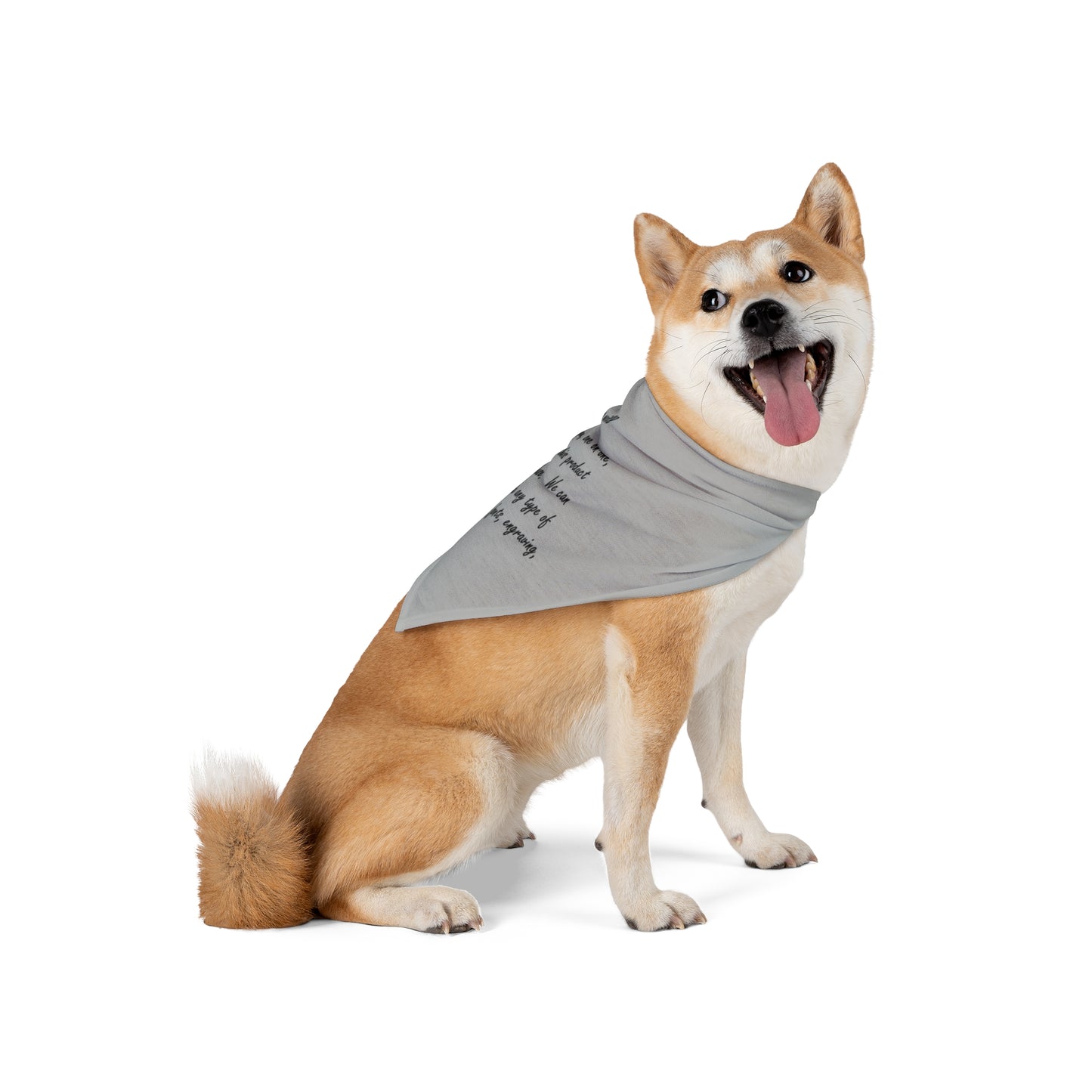 Personalized Pet Bandana for Dogs, Custom Pet Accessory, Cute Gift for Dog Lovers, Customizable Pet Apparel, Stylish Canine Fashion