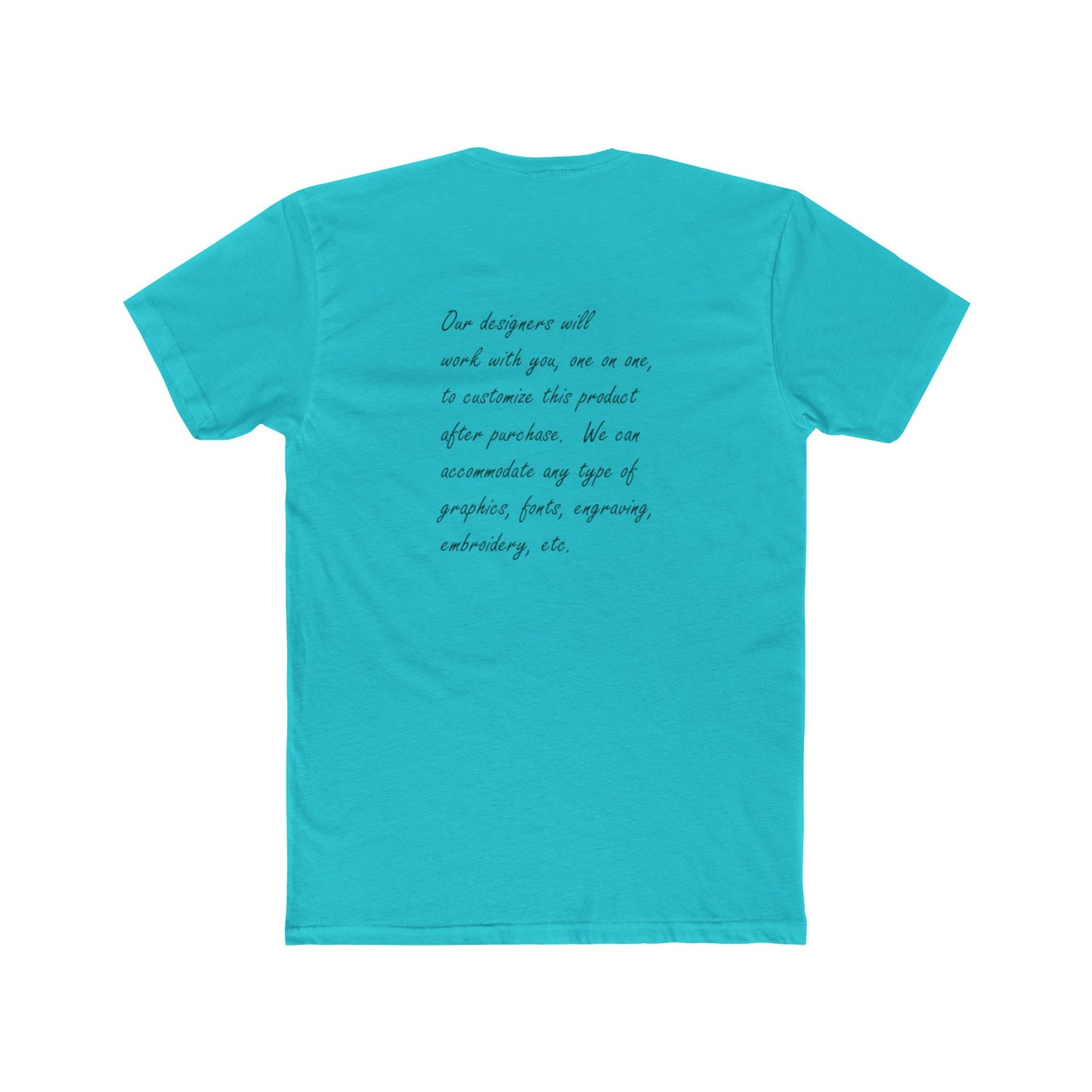 Customizable Unisex Crew Tee - Perfect Gift for Parties, Fun Events, Group Gatherings