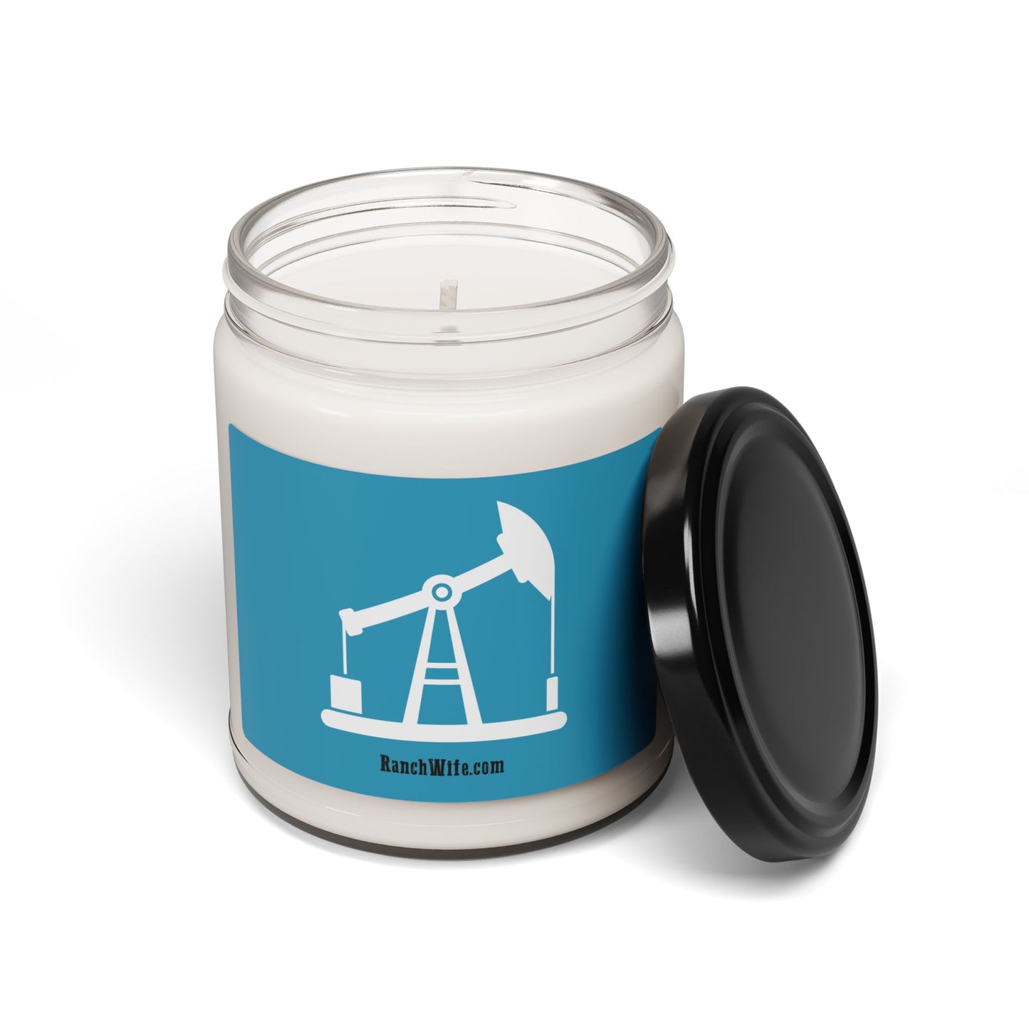 Pump Jack Scented Soy Candle | Home Decor, Farmhouse Candle, Gift for Ranch Lovers, Texas Decor, Cozy Candle