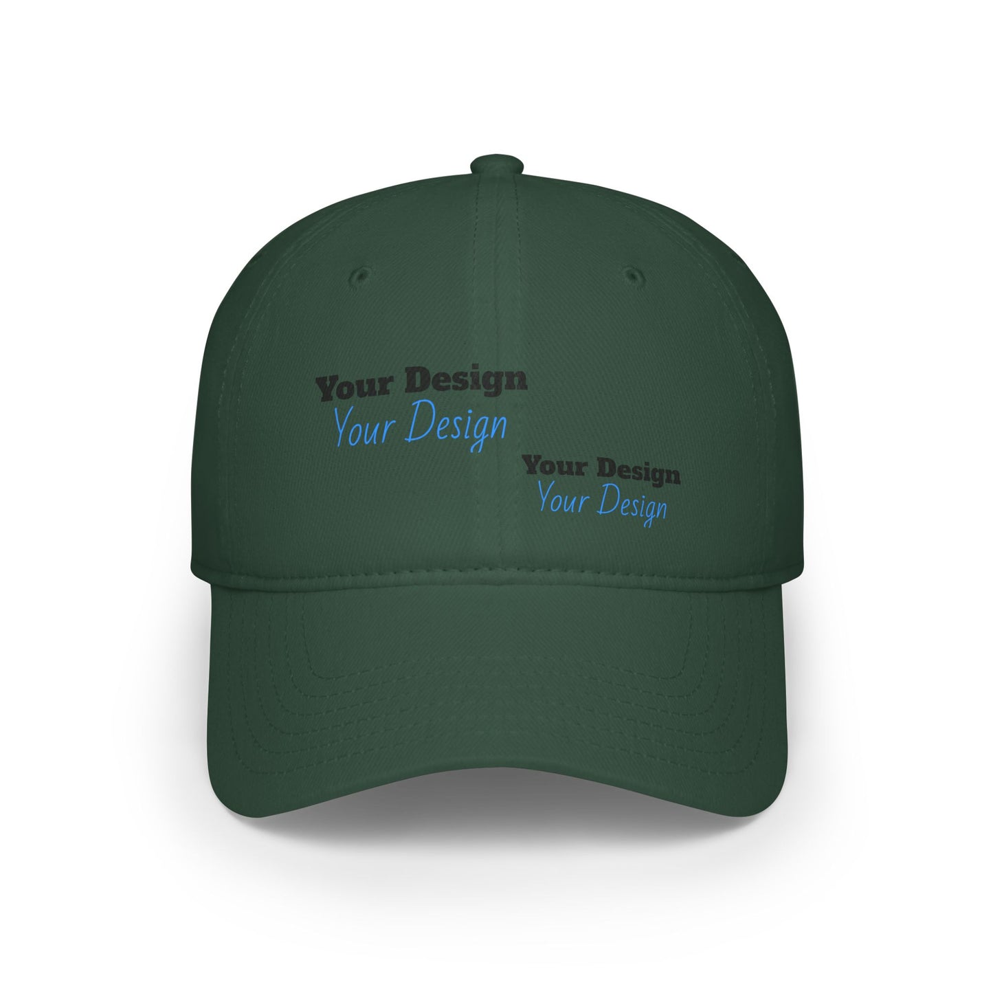 Custom Low Profile Baseball Cap - Personalized Hat for Casual Outings, Gifts, Sports teams, Summer Events, Outdoor Activities OTTO Cap 18-253