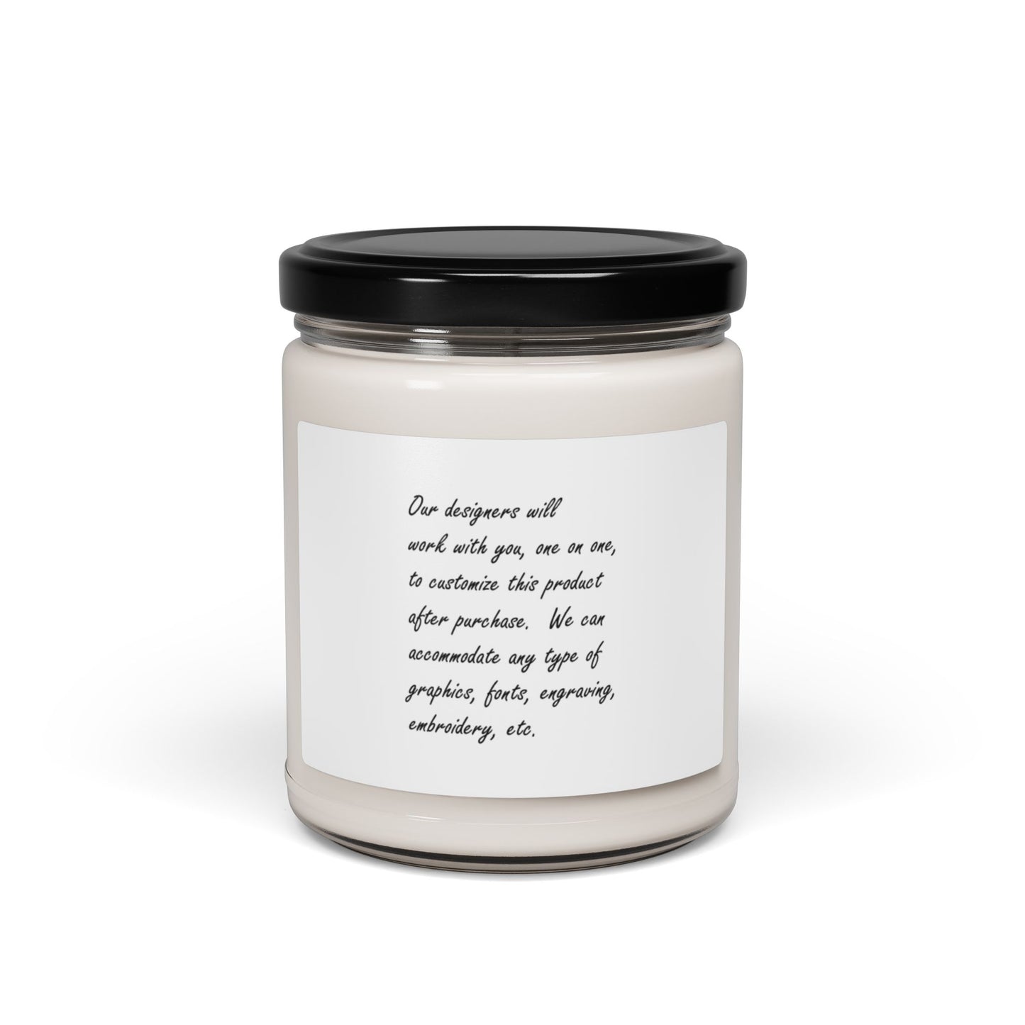 Scented Soy Candle