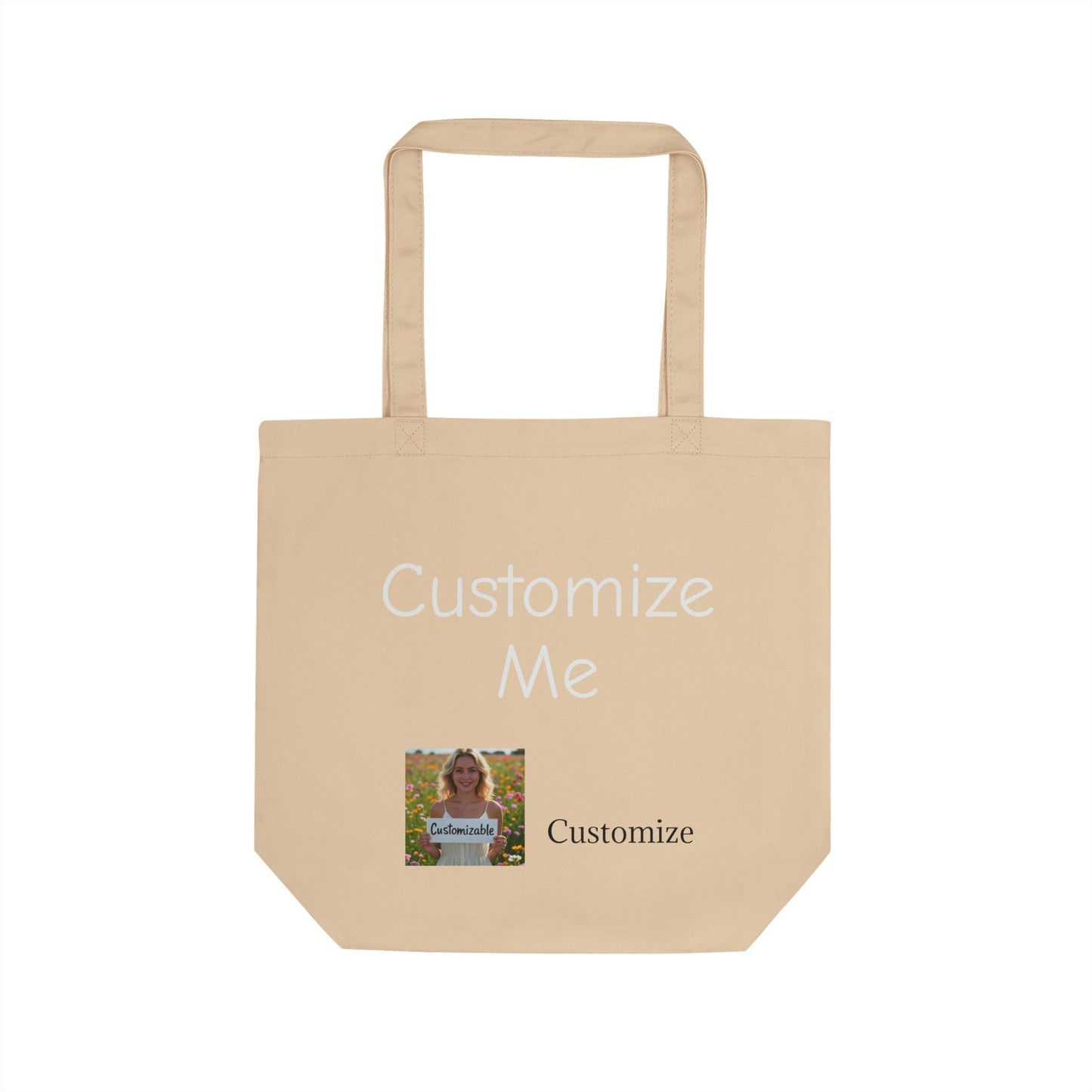 Personalized Eco Tote Bag - Customizable Bag for Gifts, Weddings, Gym Parties, Birthdays