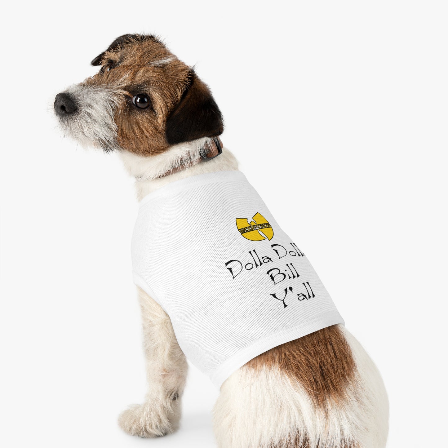 Wu-Tang Inspired Pet Tank Top, Funny Dog Apparel, Cute Canine Clothing, Pet Gift, Music Lover's Dog Shirt