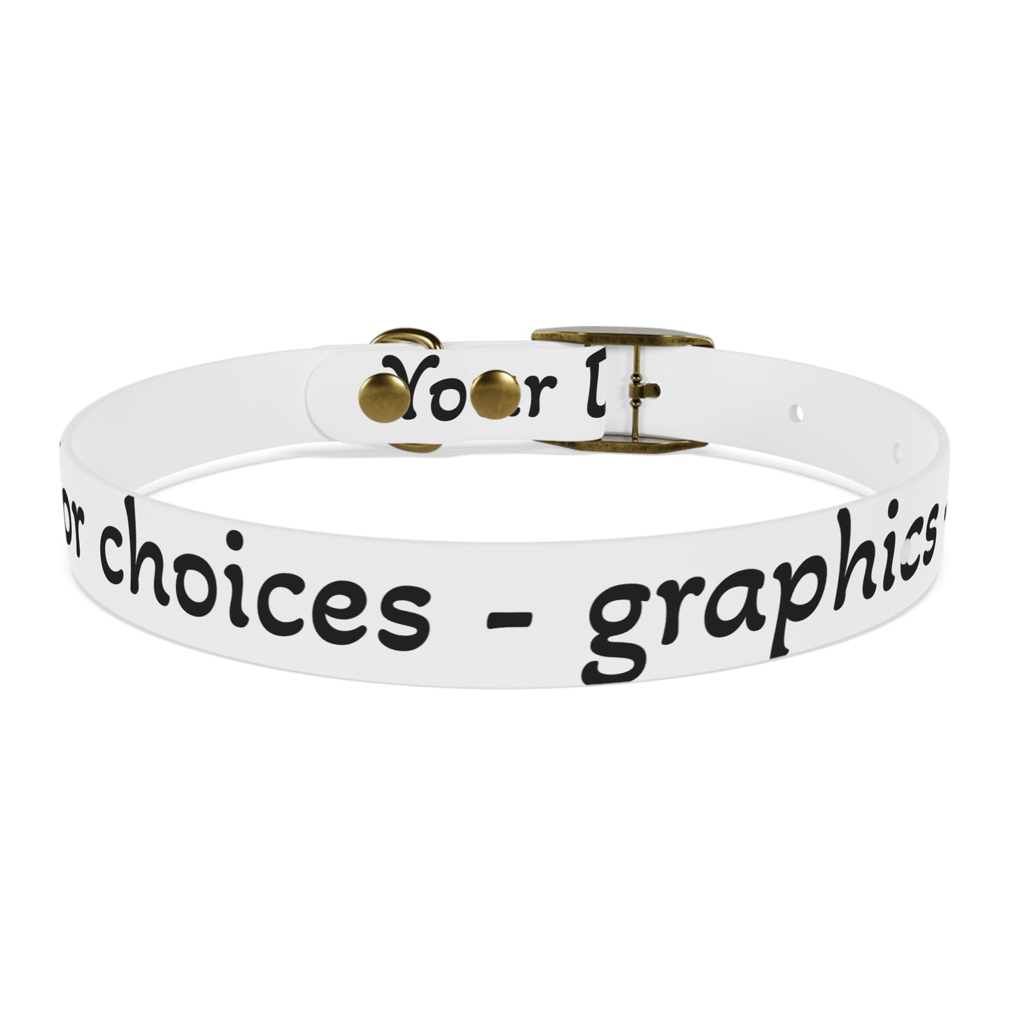 Customizable Dog Collar