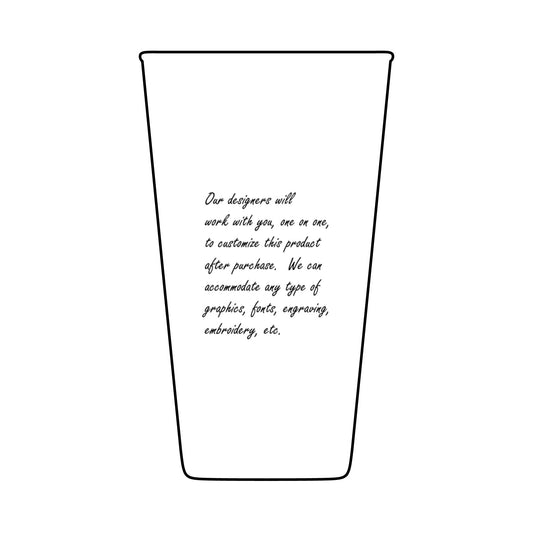 Personalized Engraved Pint Mixing Glass, Custom Barware for Cocktail Lovers, Unique Gift for Weddings, Anniversaries, Birthdays