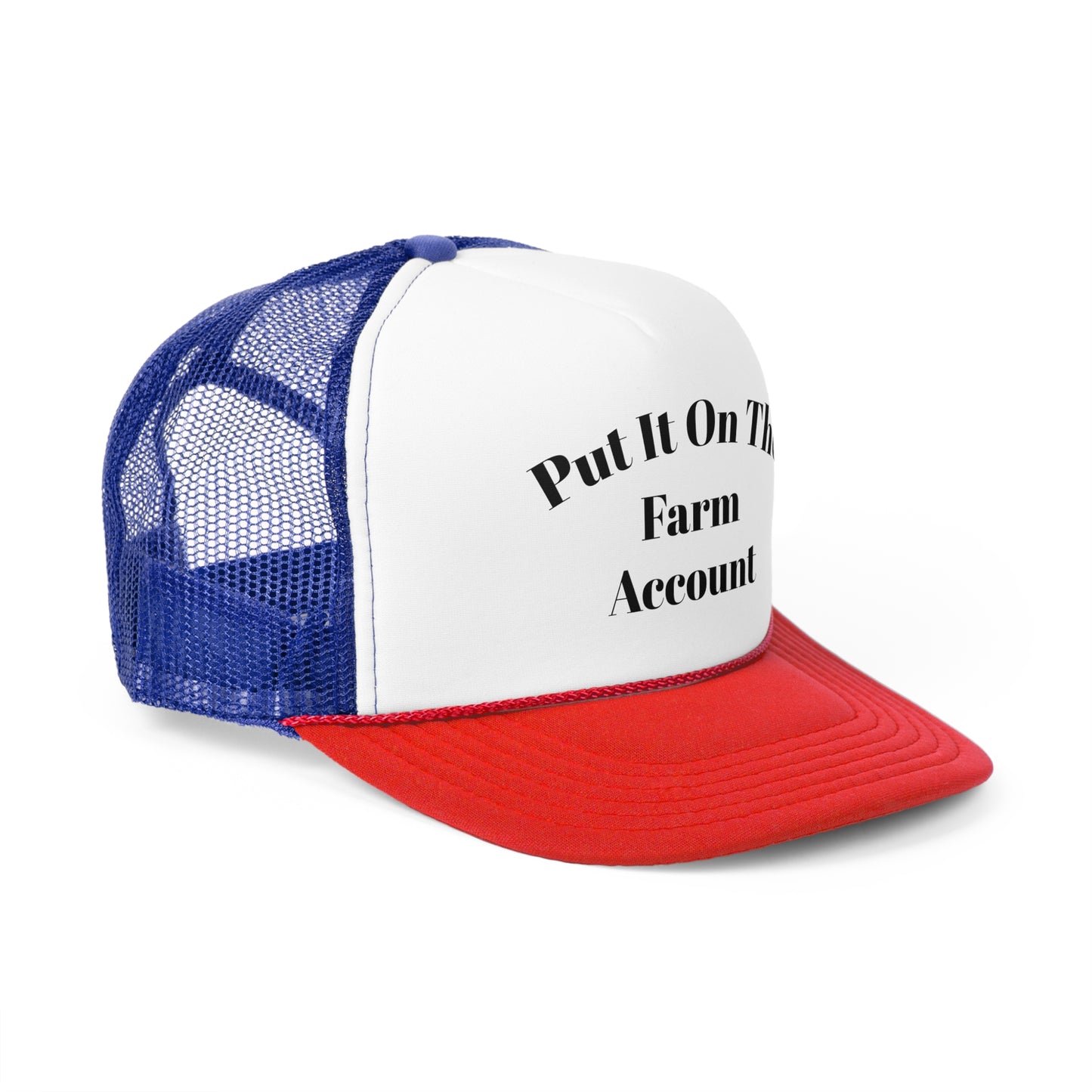 Farm Account Trucker Cap - Fun Farm Hat, Gifts for Farmers, Outdoor Adventures, Country Life, Farm-Themed Apparel