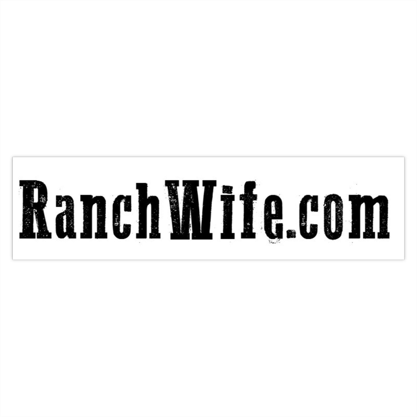 Ranch Wife Bumper Stickers, Funny Car Decals for Ranch Lovers, Farm Life Accessories, Gift for Farmers, Unique Vehicle Stickers