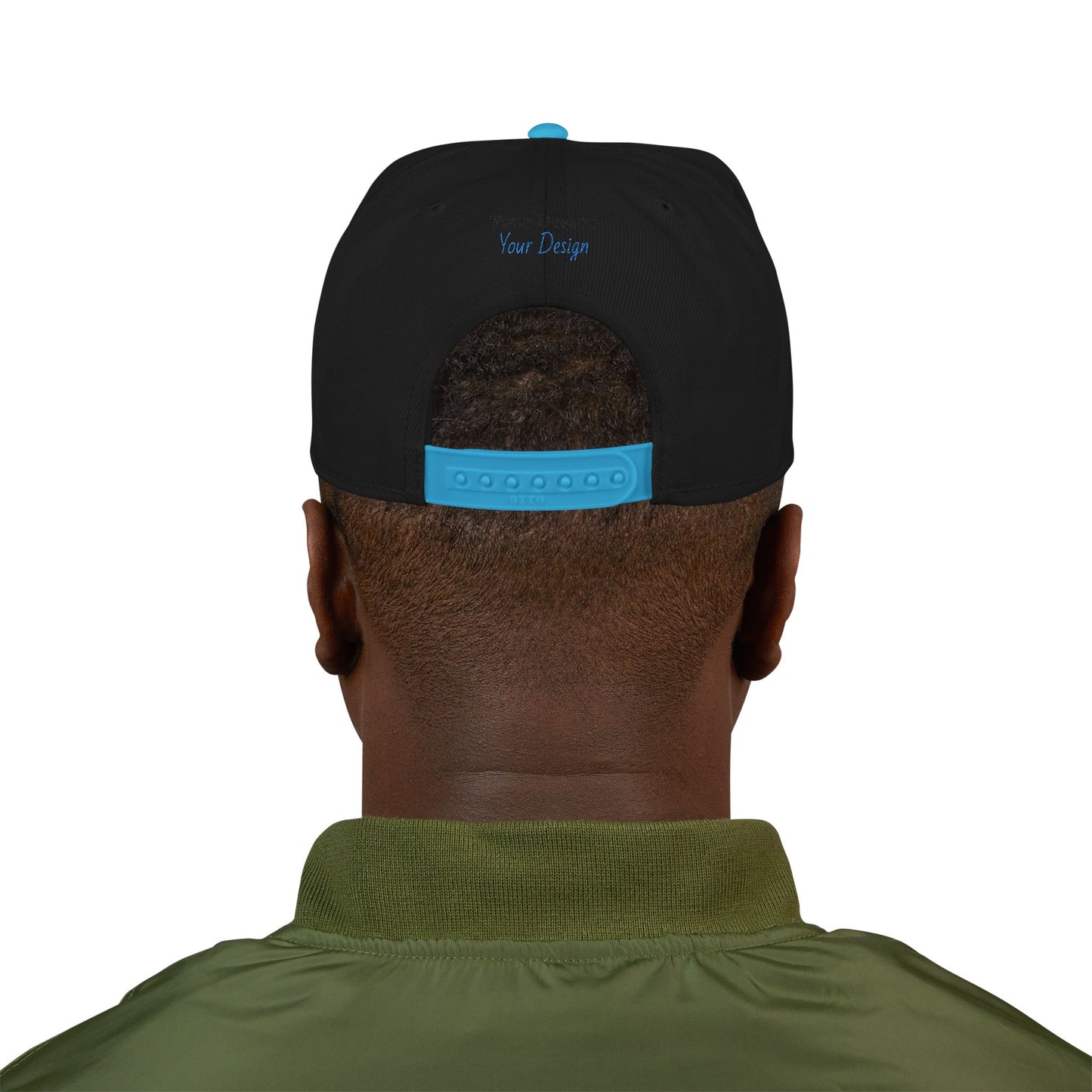 Custom Embroidered Snapback Cap, Trendy Hat, Personalized Gift, Streetwear Accessory, Unique Headwear, Gift for Him/Her OTTO Cap 125-978
