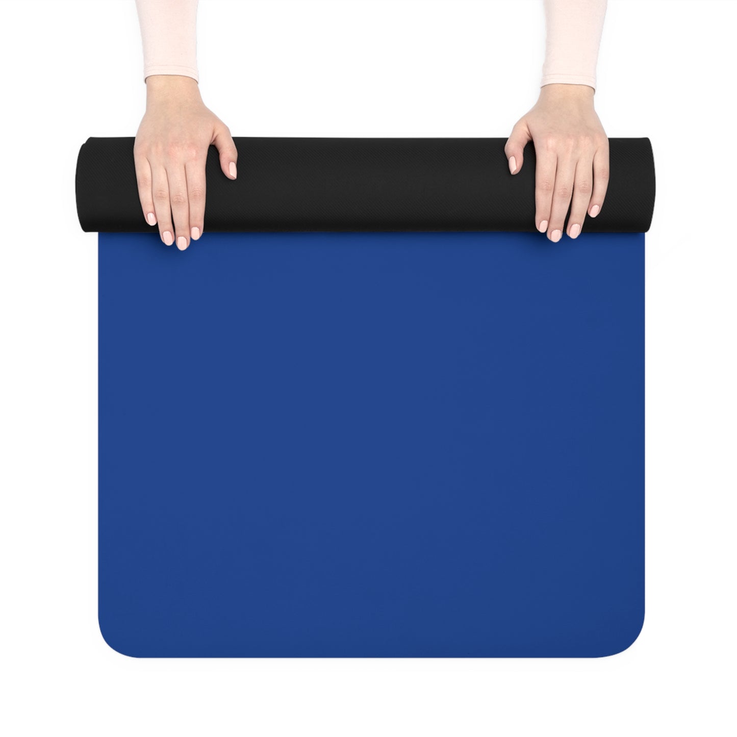 Premium Rubber Yoga Mat for Comfortable Practice, Non-Slip Exercise Mat for Home Workouts, Stylish Fitness Gear, Personalized Yoga Mat