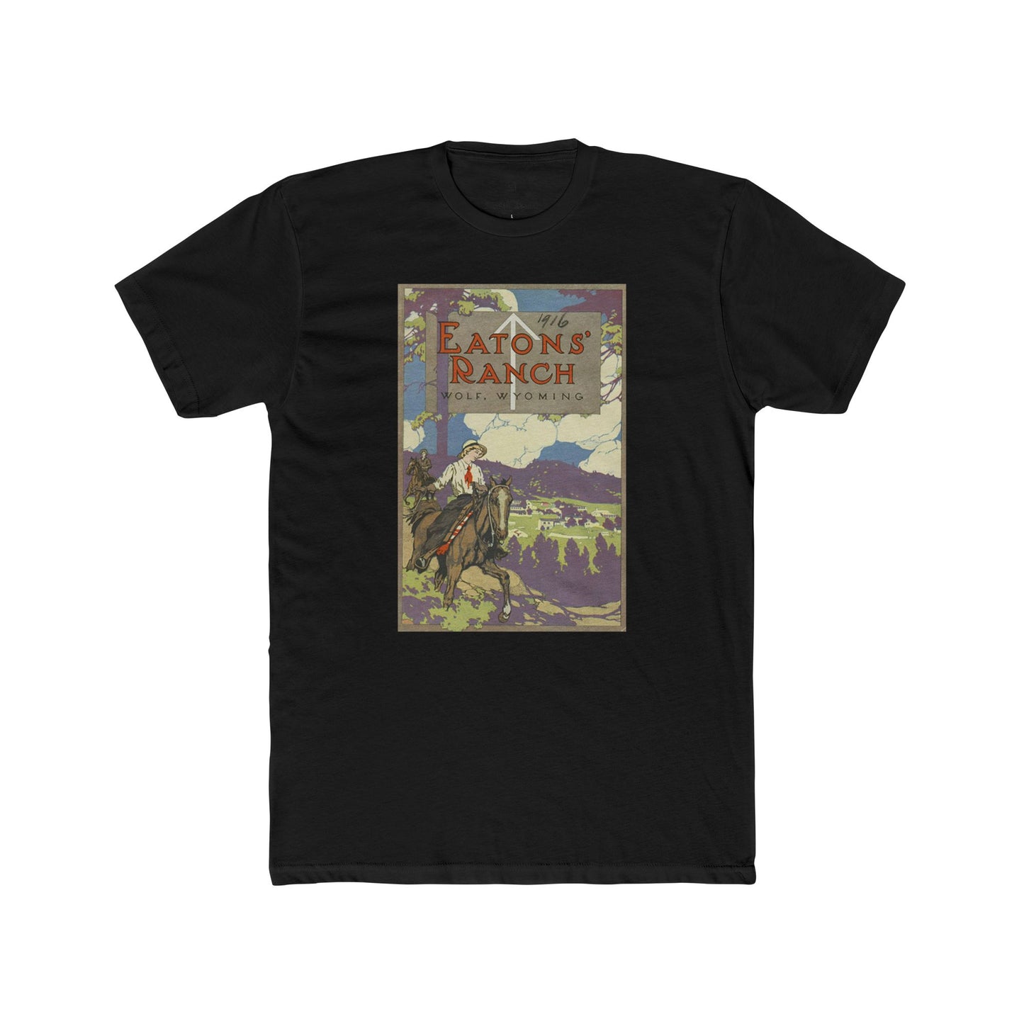 Eaton's Ranch Vintage Unisex Cotton Crew Tee, Texas Shirt, Gift for Texans, Graphic Tee, Casual Wear, Travel Souvenir, Retro Apparel
