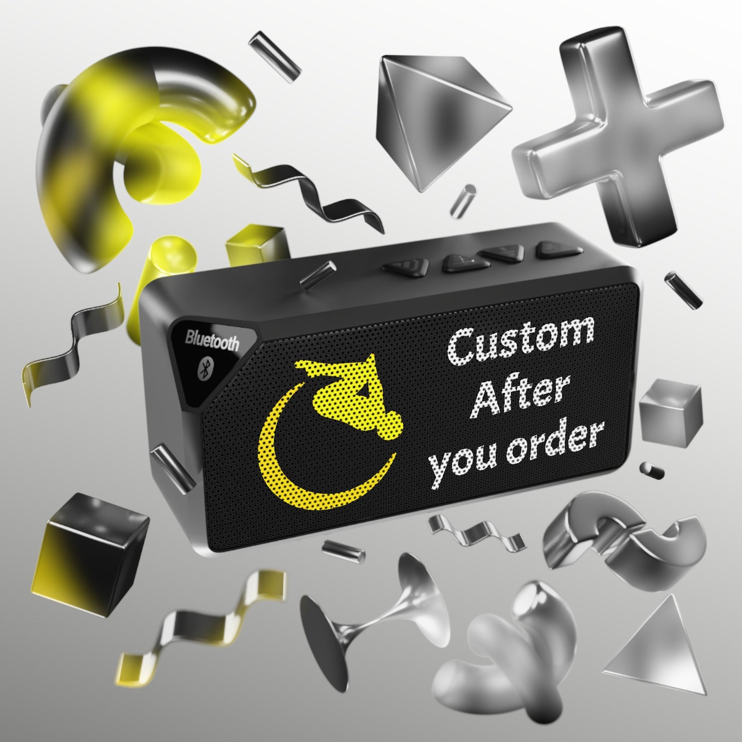 Fun Bluetooth Speaker - Customized for Gyms, Gymnastics Parties, Promotional Giveaways, Shop